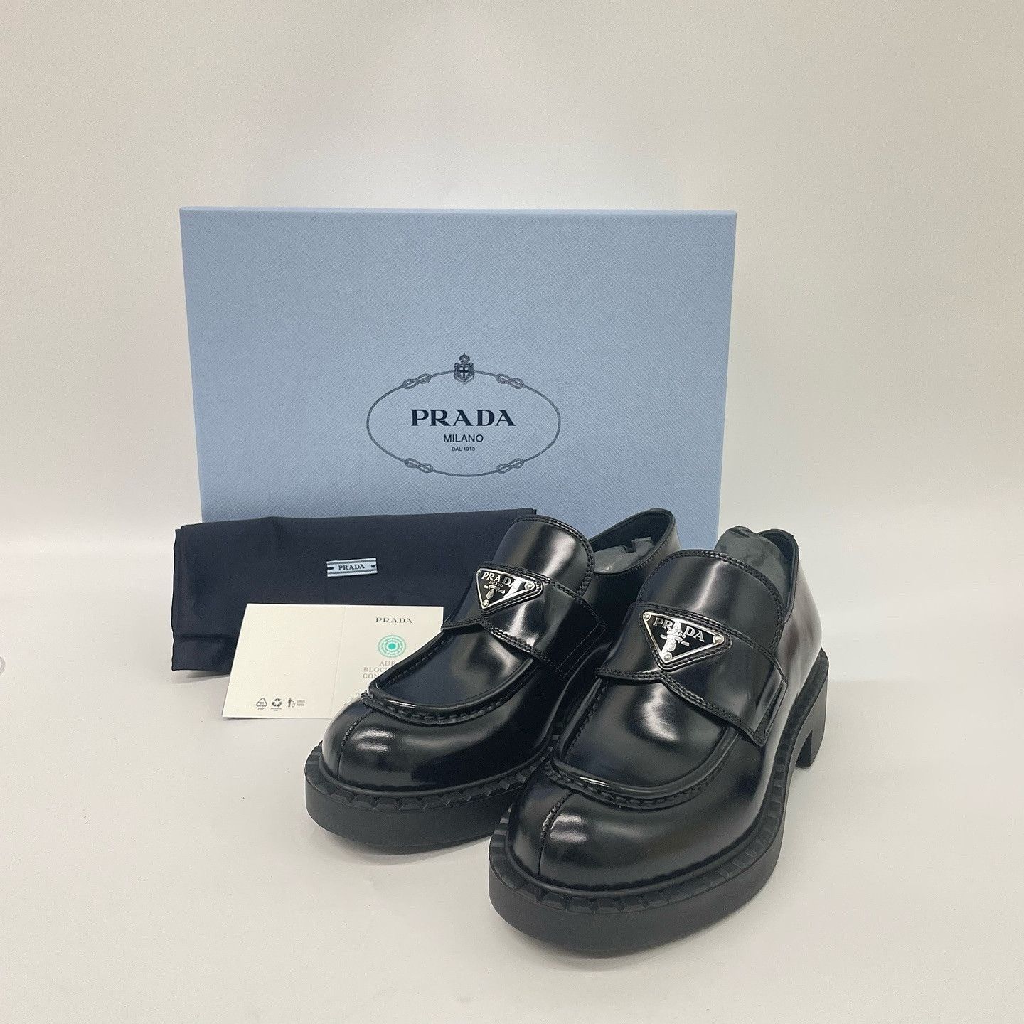 Prada Prada Chocolate Platform Loafers Size 37 Size US 7 / IT 37 - 6 Thumbnail
