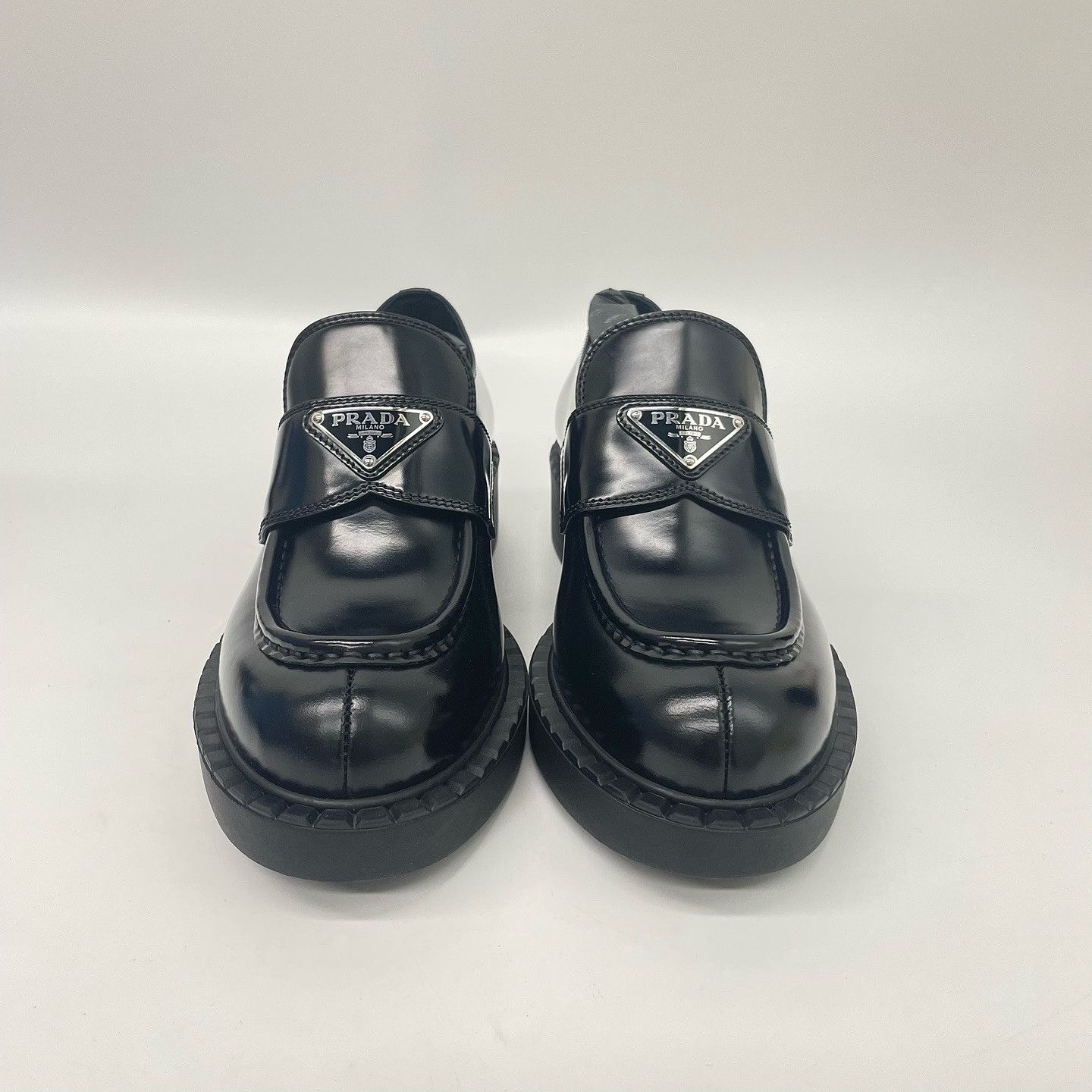 Prada Prada Chocolate Platform Loafers Size 37 Size US 7 / IT 37 - 2 Thumbnail