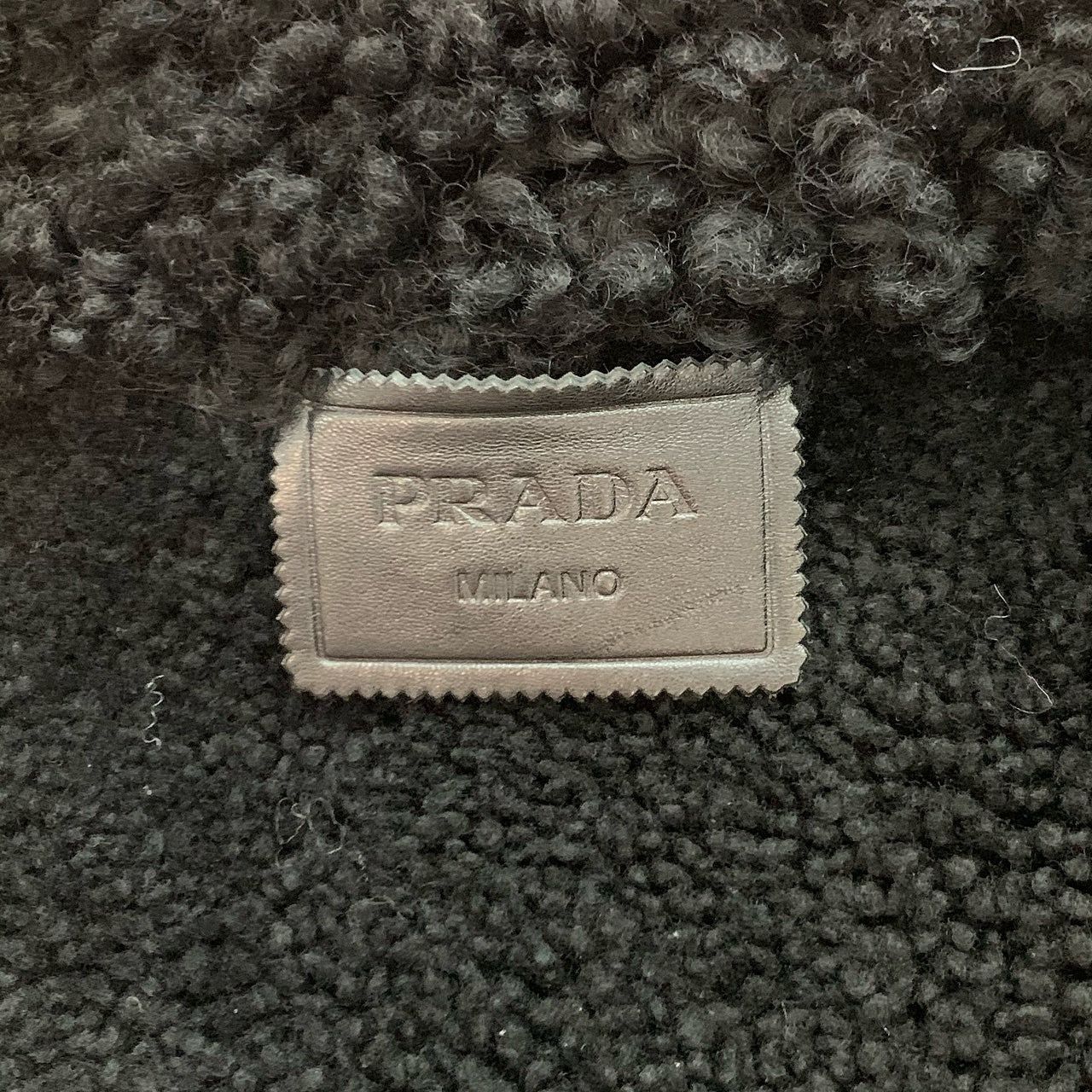 Prada Prada Metallic Leather Shearling Coat Size 38 Size XS / US 0-2 / IT 36-38 - 3 Thumbnail