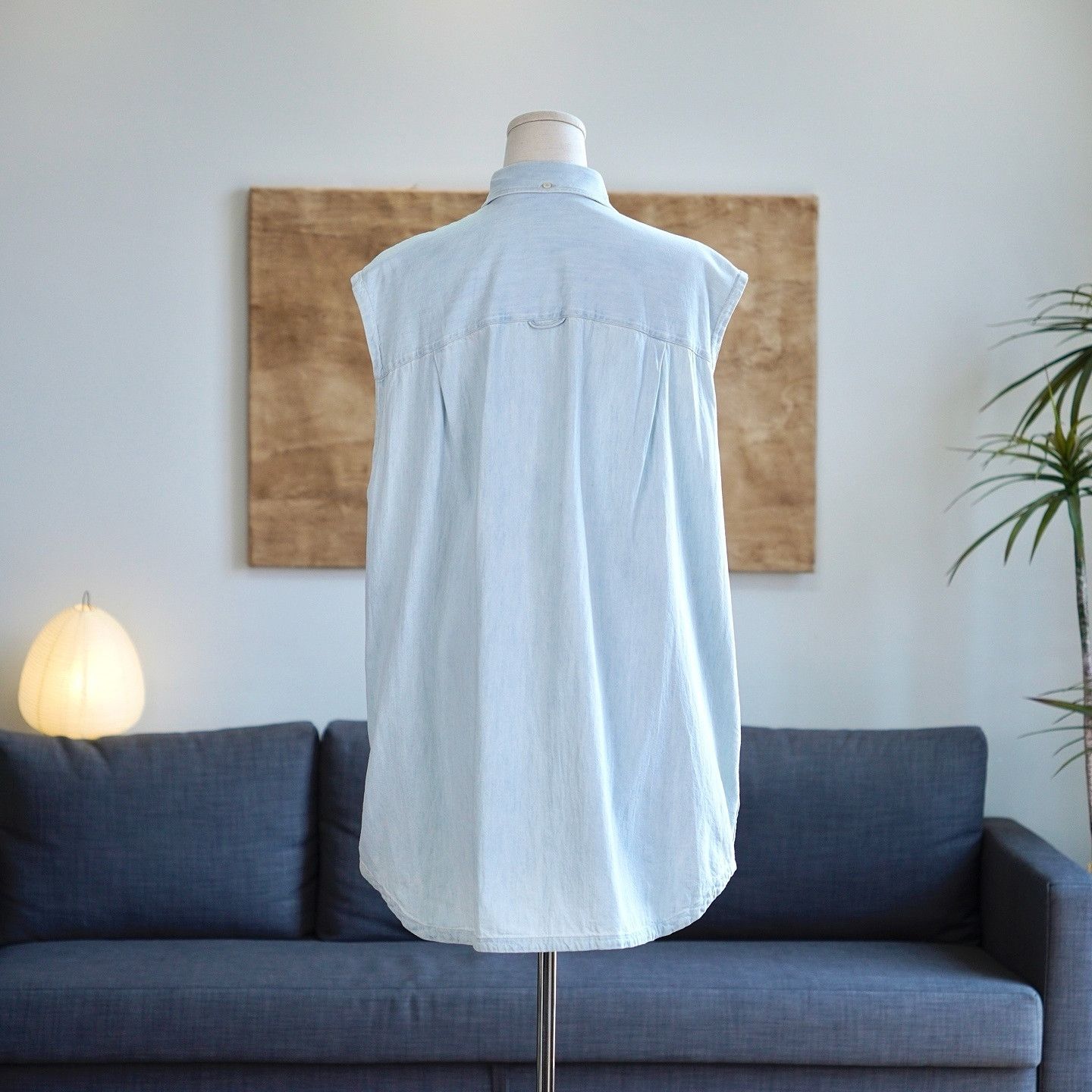 Prada Prada Sleeveless Button Up Shirt Size 38 IT Size XS / US 0-2 / IT 36-38 - 2 Thumbnail