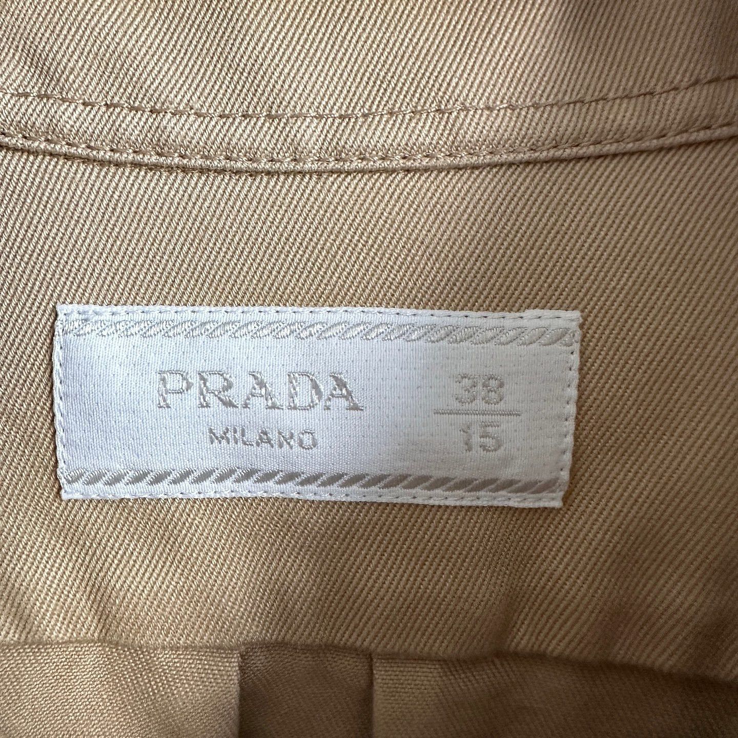 Prada PRADA Graphic Patch Short Sleeve Shirt Size S Size US S / EU 44-46 / 1 - 3 Thumbnail