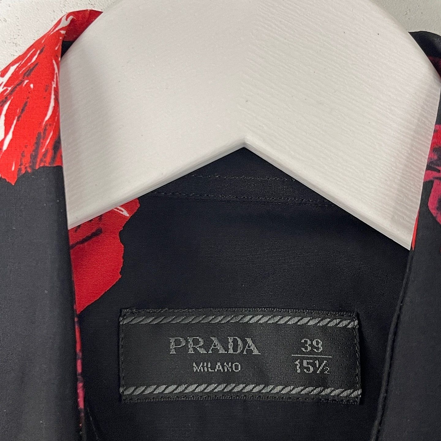 Prada Prada Floral Rose Print Button Up Shirt Size M Size US M / EU 48-50 / 2 - 3 Thumbnail