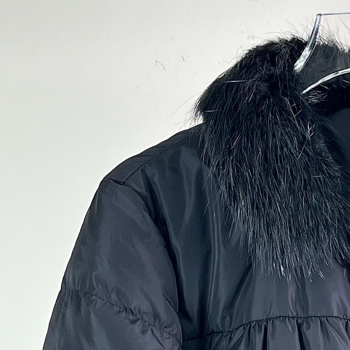Prada Prada Fur Collar Down Puffer Jacket Size 40 Size S / US 4 / IT 40 - 5 Thumbnail