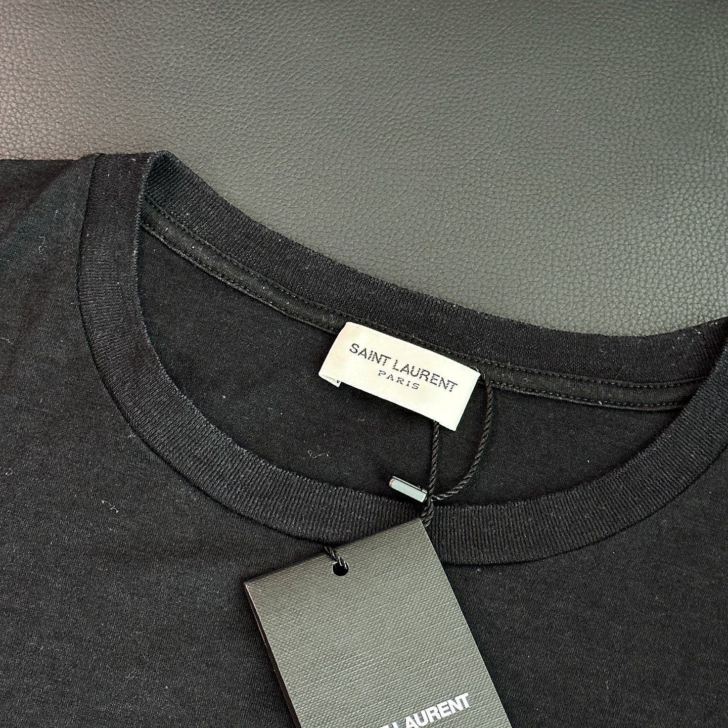 Saint Laurent Paris Saint Laurent Embroidered Logo T-Shirt Size XL Size US XL / EU 56 / 4 - 3 Thumbnail