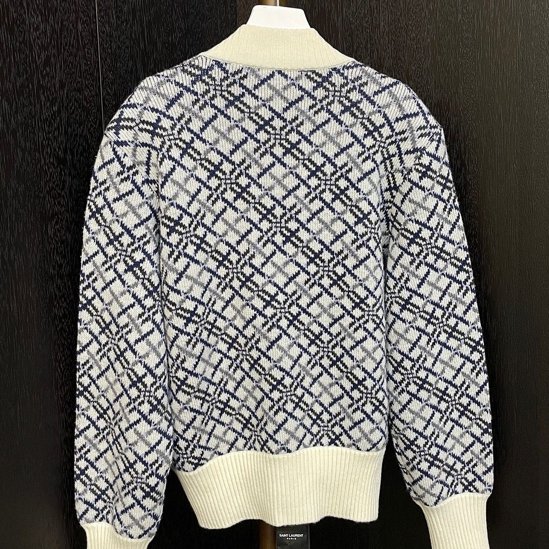 Saint Laurent Paris Saint Laurent Geometric Cardigan Size XL Size XL / US 12-14 / IT 48-50 - 7 Thumbnail