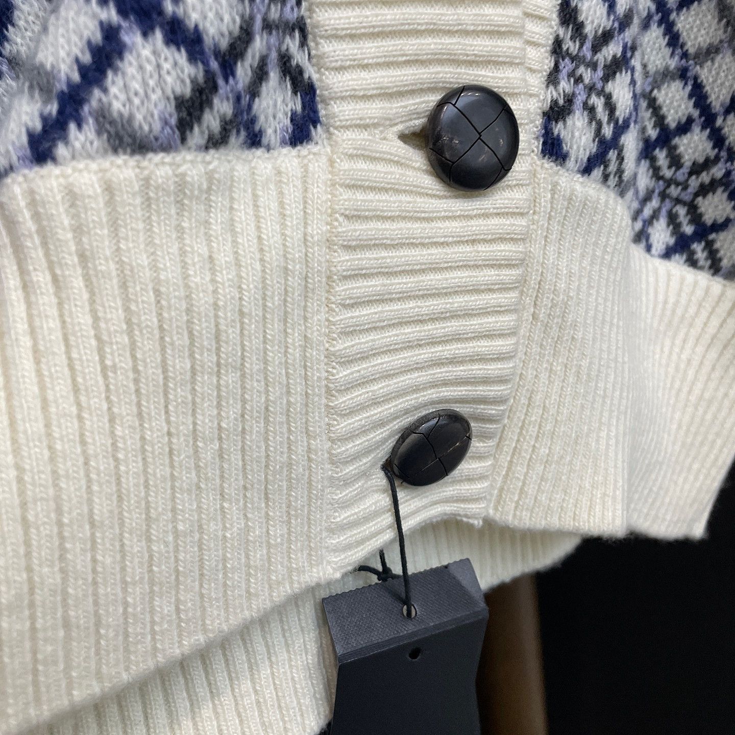Saint Laurent Paris Saint Laurent Geometric Cardigan Size XL Size XL / US 12-14 / IT 48-50 - 8 Thumbnail