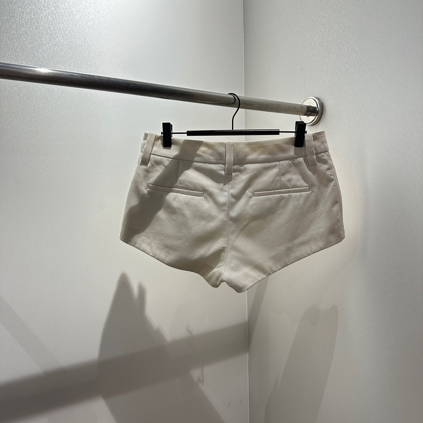 Saint Laurent Paris Saint Laurent Virgin Wool Shorts Size 36 Size 26" / US 2 / IT 38 - 2 Thumbnail