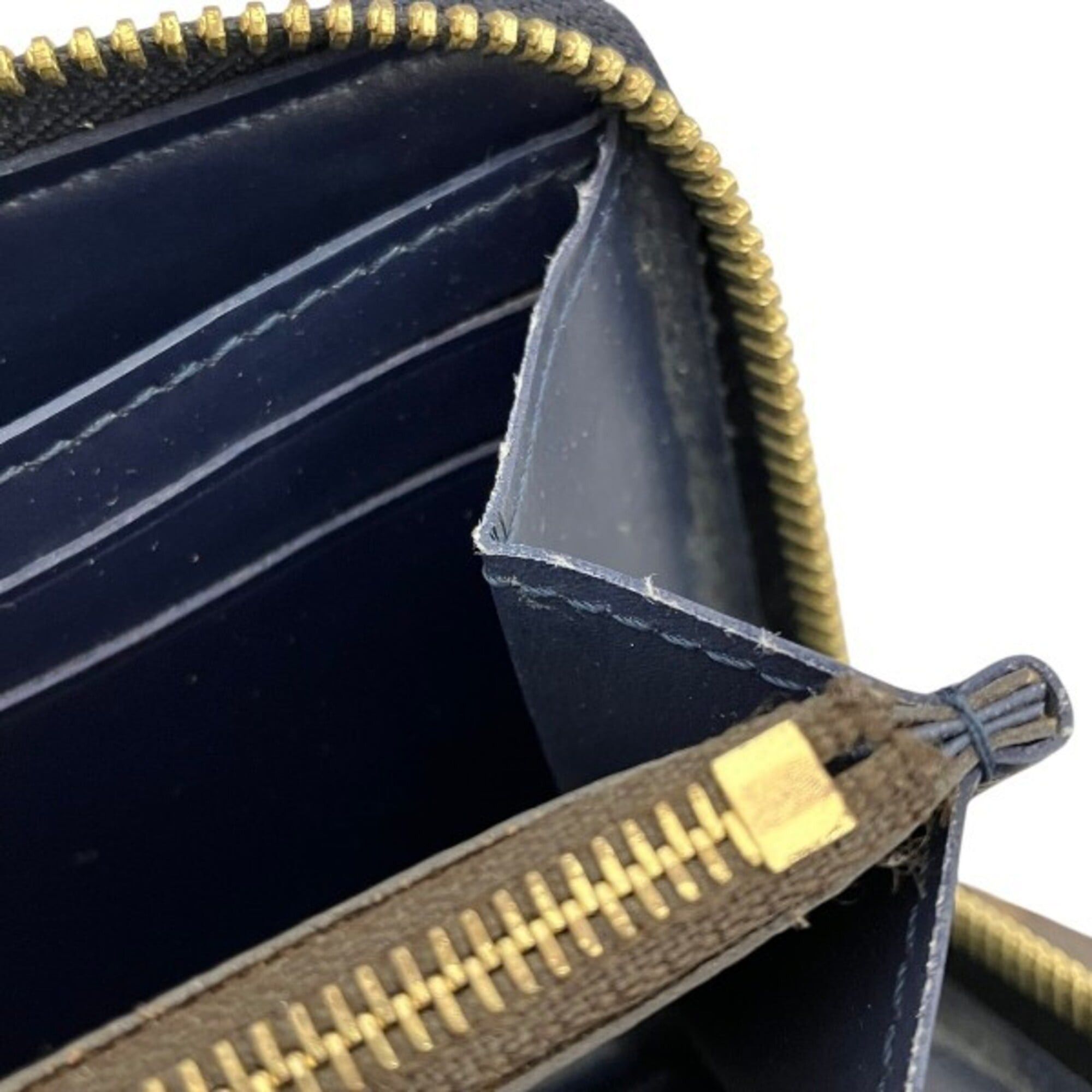 Louis Vuitton Louis Vuitton Vernis Portefeuille Miroir M64111 Round Zipper Long Wallet for Women Size ONE SIZE - 9 Thumbnail