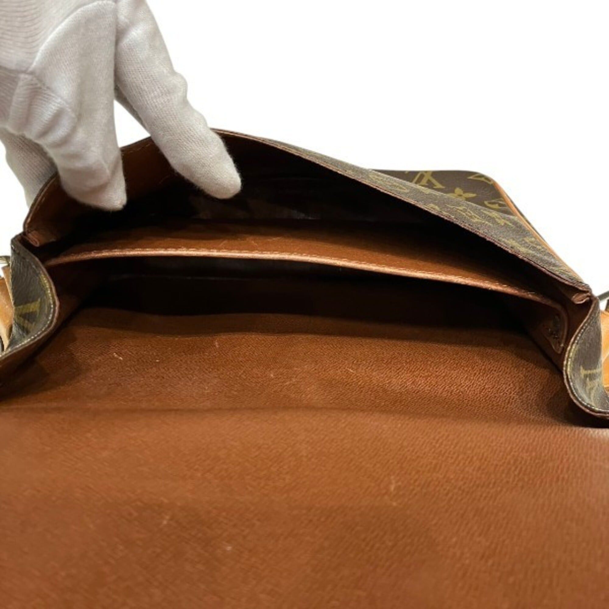 Louis Vuitton Louis Vuitton Monogram Cartouchiere M51252 Handbag Shoulder Bag for Men and Women Size ONE SIZE - 6 Thumbnail