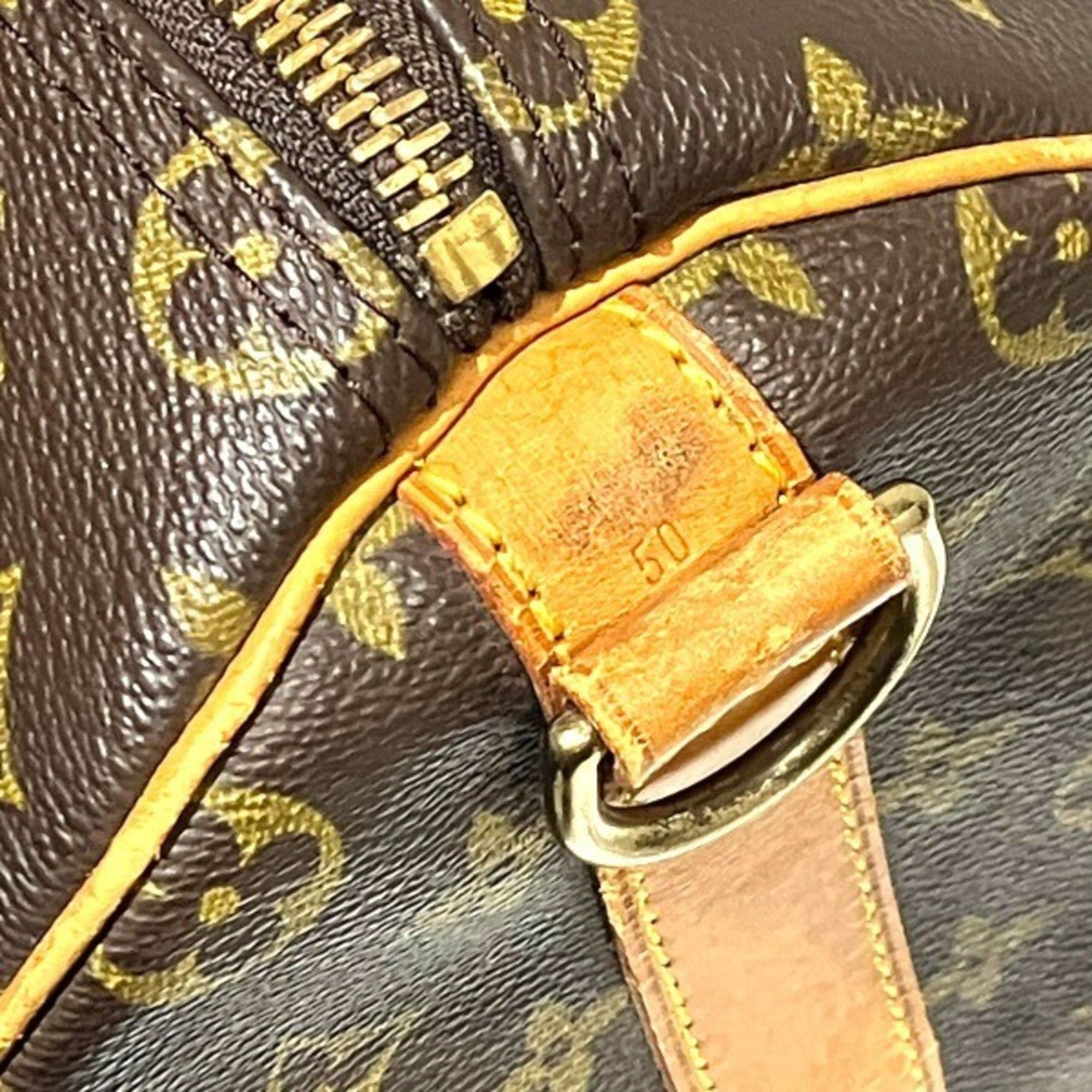 Louis Vuitton Louis Vuitton Monogram Keepall Bandoulière 50 M41416 Handbag Boston Bag for Men and Women Size ONE SIZE - 8 Thumbnail