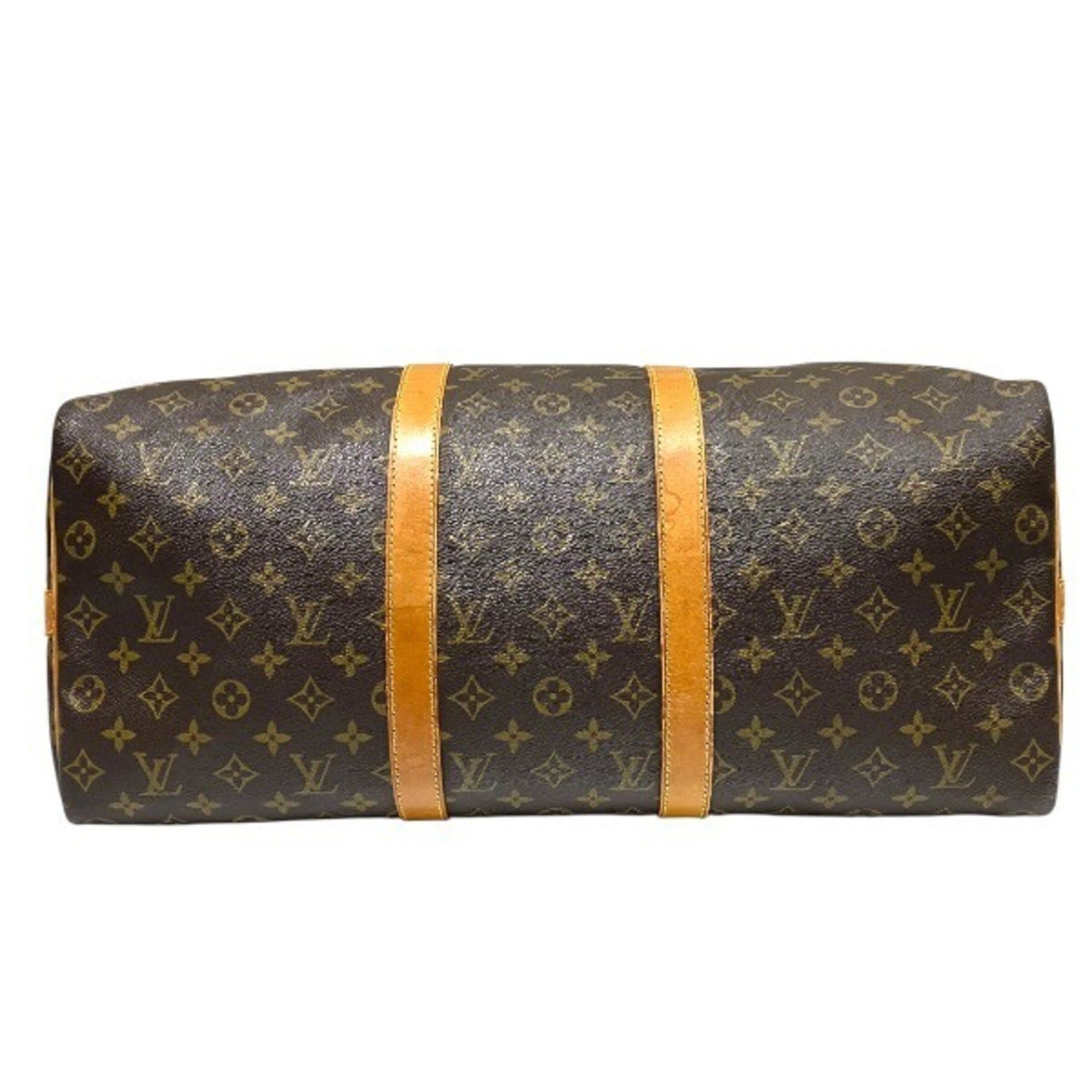 Louis Vuitton Louis Vuitton Monogram Keepall Bandoulière 50 M41416 Handbag Boston Bag for Men and Women Size ONE SIZE - 3 Thumbnail