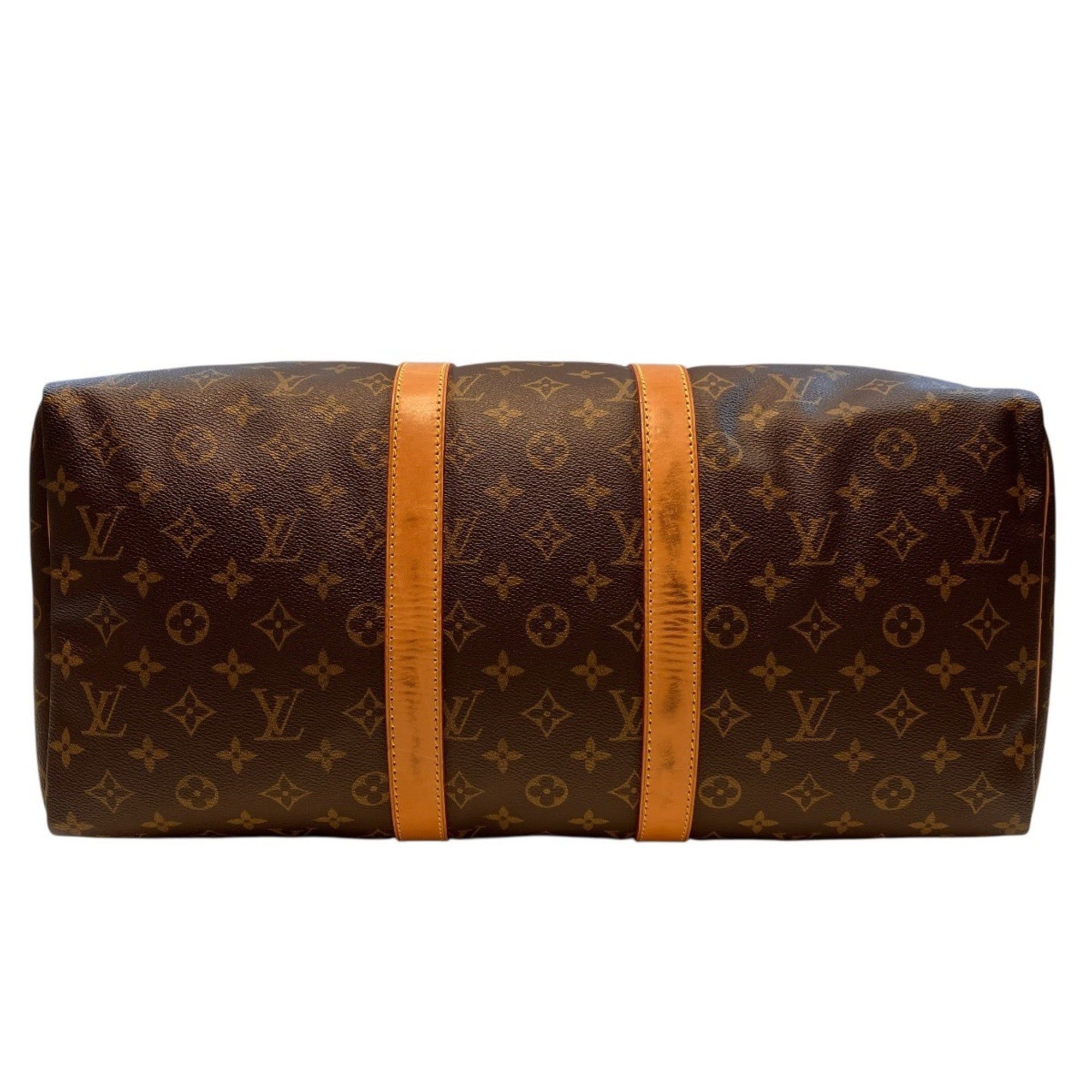 Louis Vuitton Louis Vuitton Keepall 45 Boston Bag, Monogram Canvas, M41428 Size ONE SIZE - 3 Thumbnail