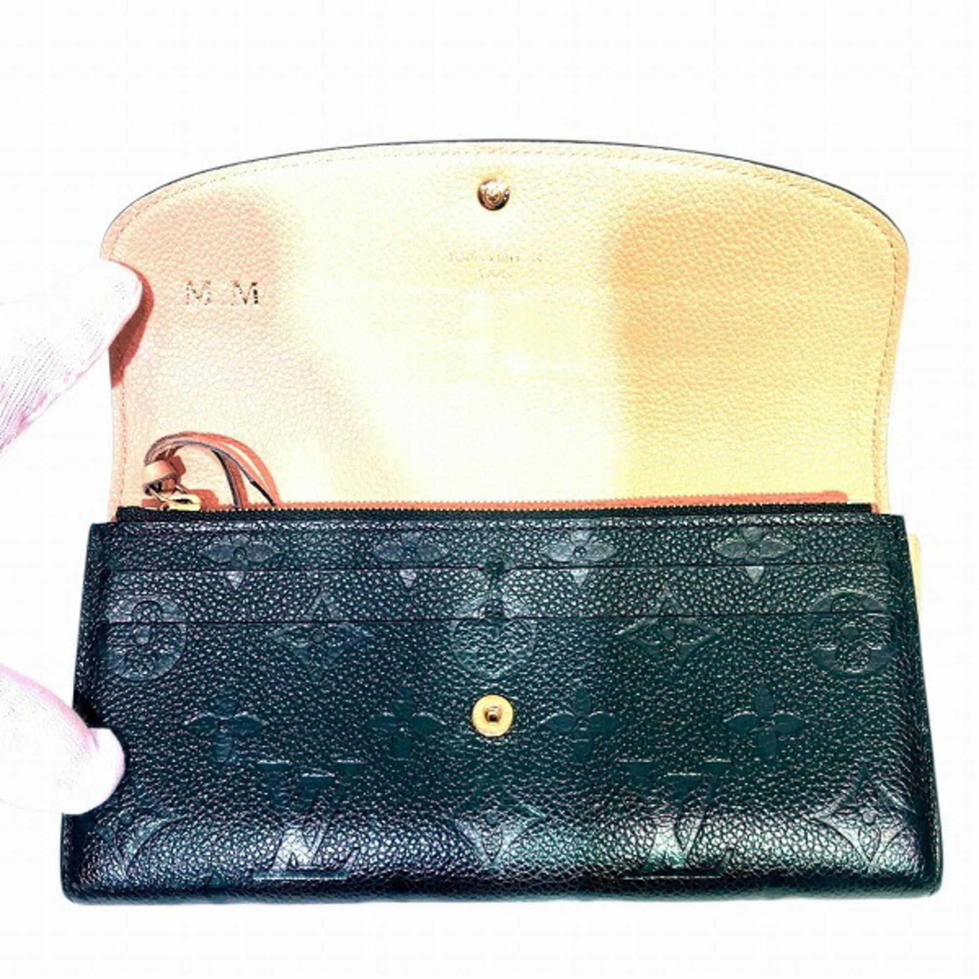 Louis Vuitton Louis Vuitton Monogram Empreinte Portefeuille Emilie M62369 Wallet Long for Men and Women Size ONE SIZE - 3 Thumbnail