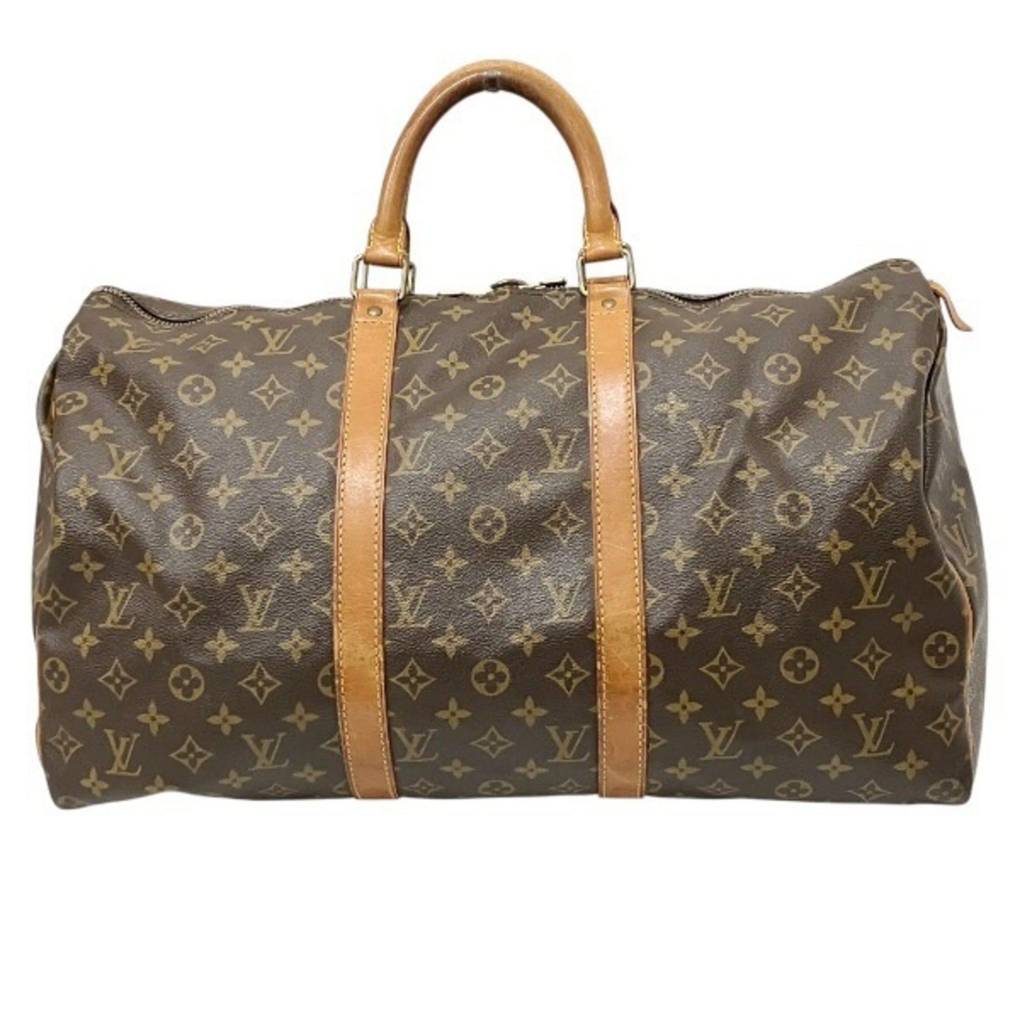Louis Vuitton Louis Vuitton Monogram Keepall 50 M41426 Handbag Boston Bag for Women Size ONE SIZE - 2 Thumbnail