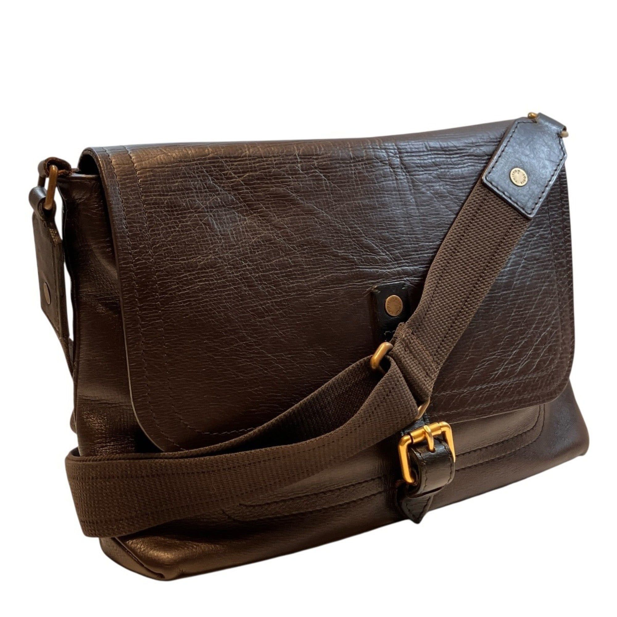 Louis Vuitton Louis Vuitton Omaha Messenger Bag, Utah Leather, M92994 Size ONE SIZE - 7 Thumbnail