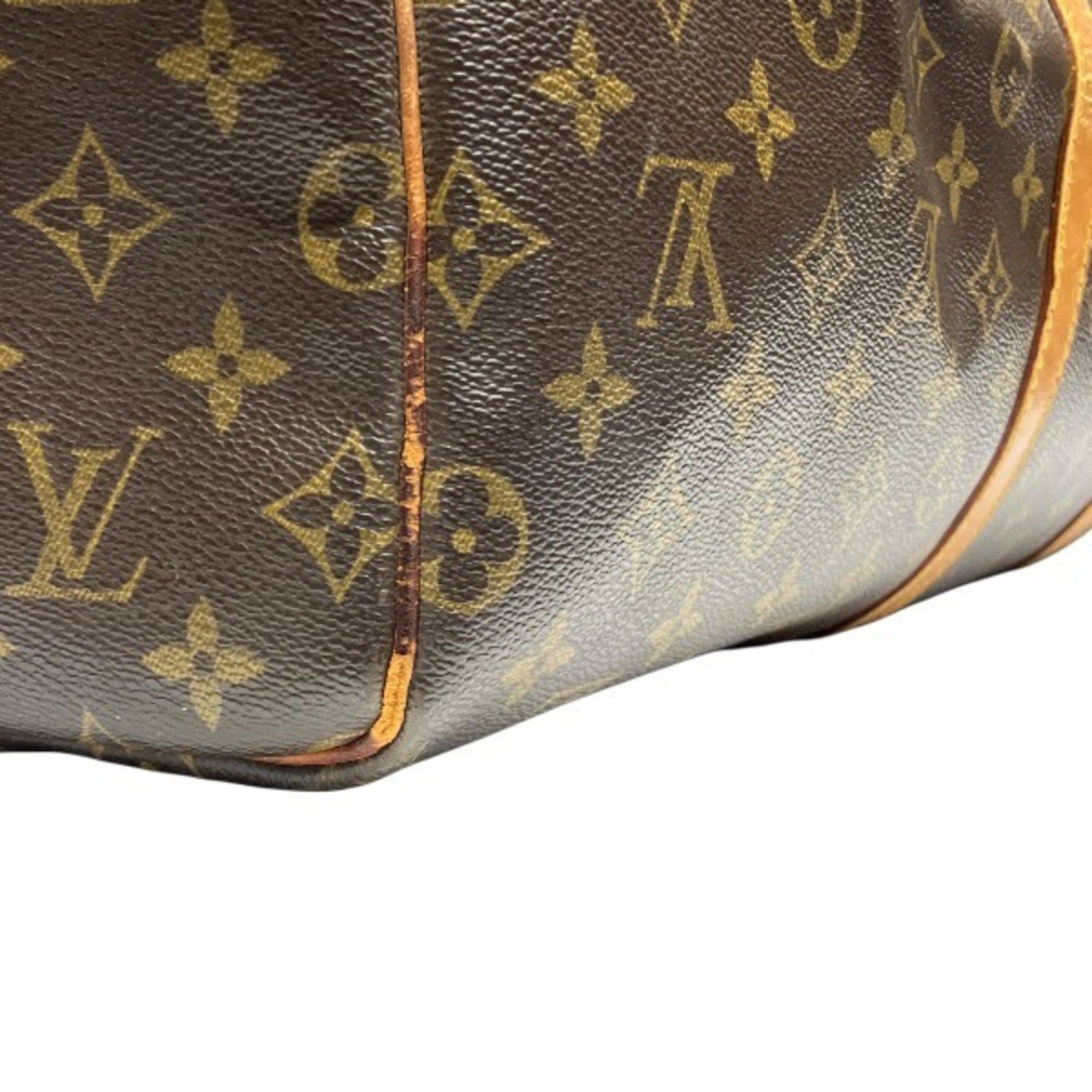 Louis Vuitton Louis Vuitton Monogram Keepall 55 M41424 Handbag Boston Bag for Men and Women Size ONE SIZE - 7 Thumbnail