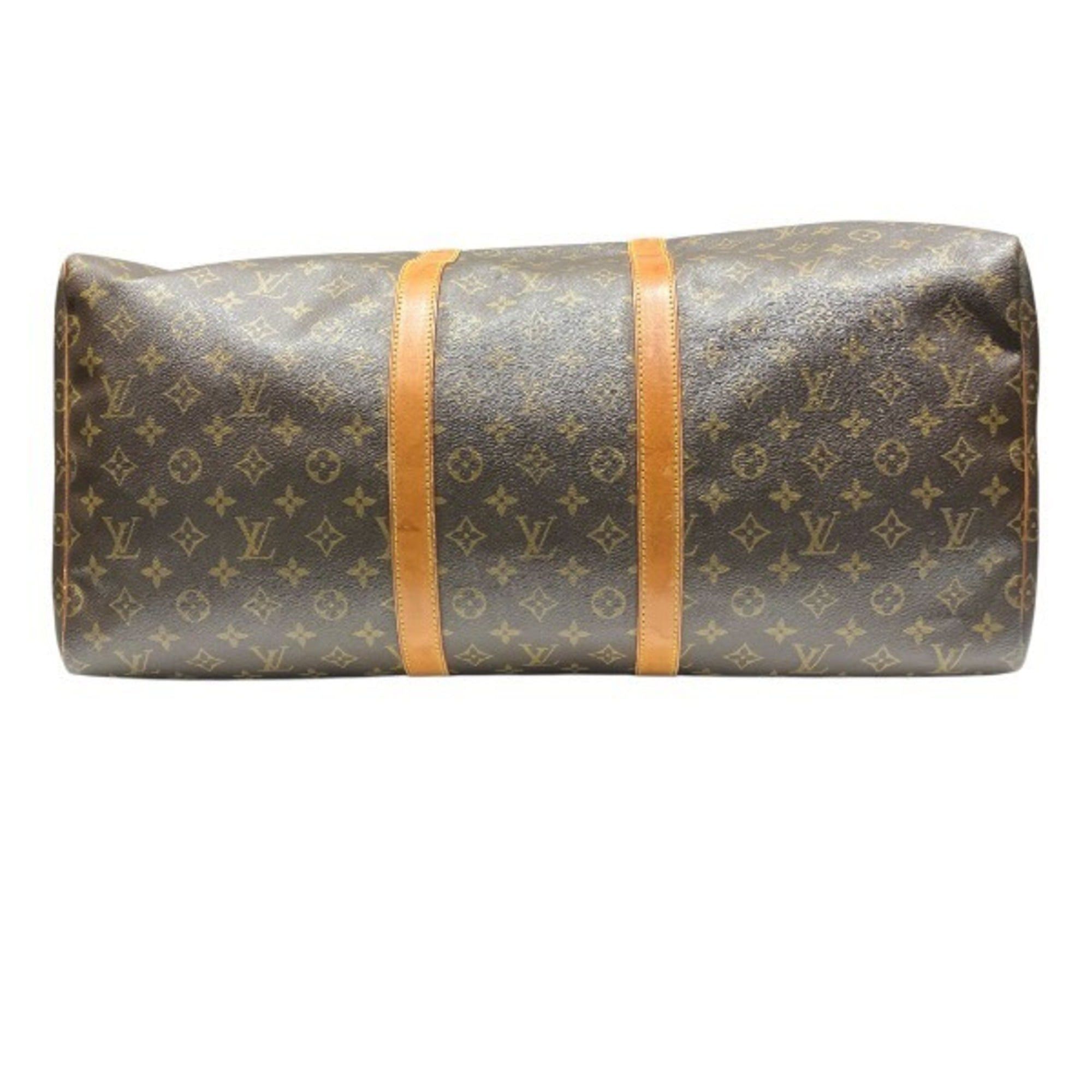 Louis Vuitton Louis Vuitton Monogram Keepall 55 M41424 Handbag Boston Bag for Men and Women Size ONE SIZE - 3 Thumbnail