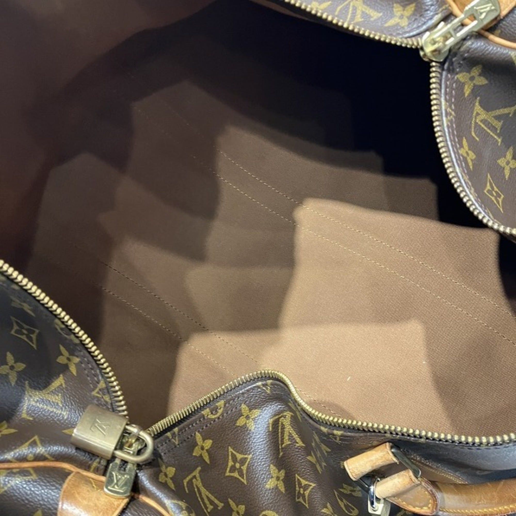 Louis Vuitton Louis Vuitton Monogram Keepall 55 M41424 Handbag Boston Bag for Men and Women Size ONE SIZE - 6 Thumbnail