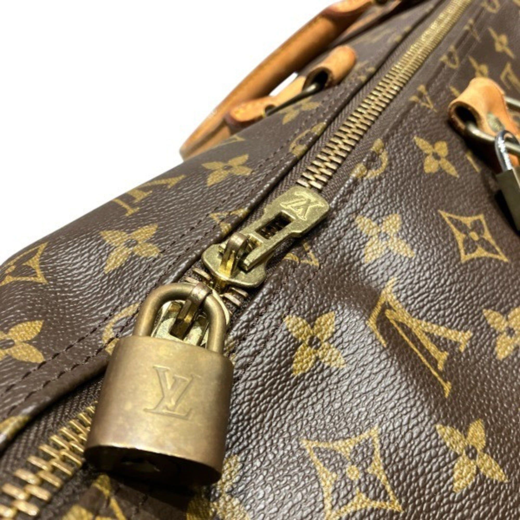 Louis Vuitton Louis Vuitton Monogram Keepall 55 M41424 Handbag Boston Bag for Men and Women Size ONE SIZE - 8 Thumbnail