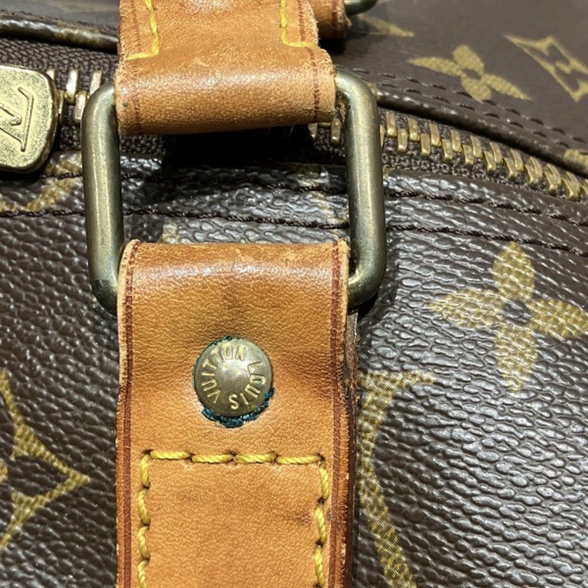 Louis Vuitton Louis Vuitton Monogram Keepall 55 M41424 Handbag Boston Bag for Men and Women Size ONE SIZE - 9 Thumbnail