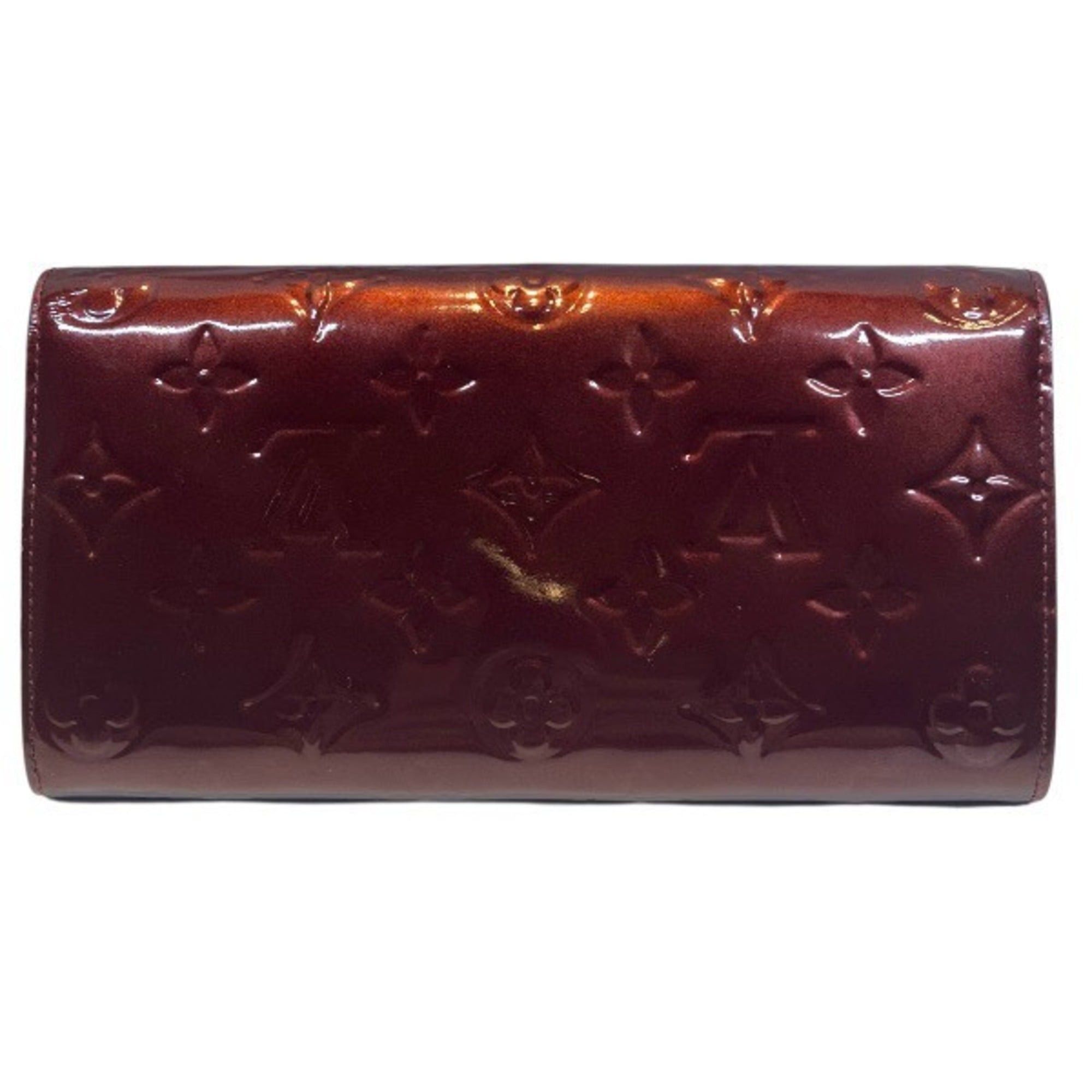 Louis Vuitton Louis Vuitton Vernis Portefeuille Sarah M93524 Long Wallet, Bi-fold Women's Size ONE SIZE - 2 Thumbnail
