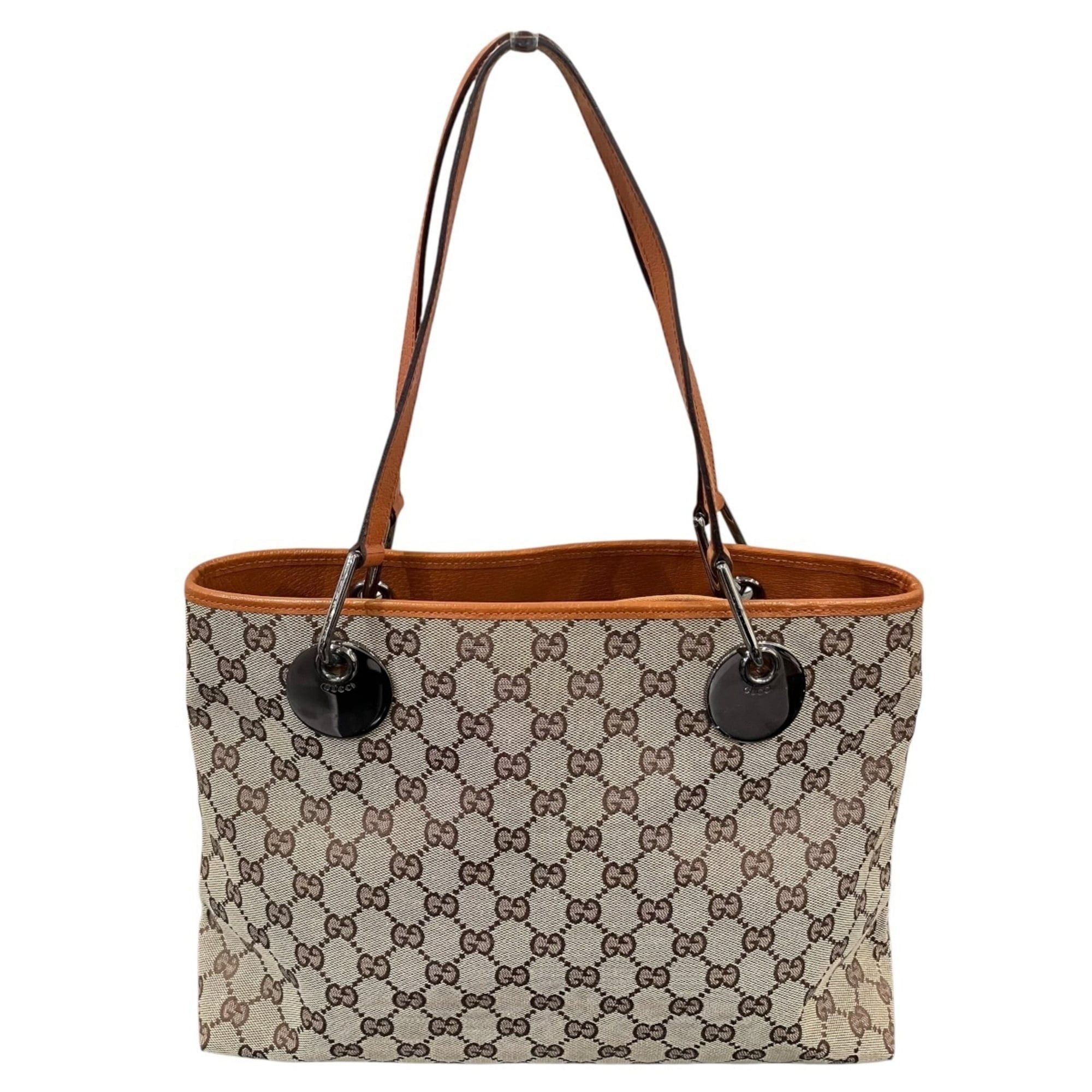 Gucci Gucci handbag GG canvas leather 120837 Size ONE SIZE - 2 Thumbnail