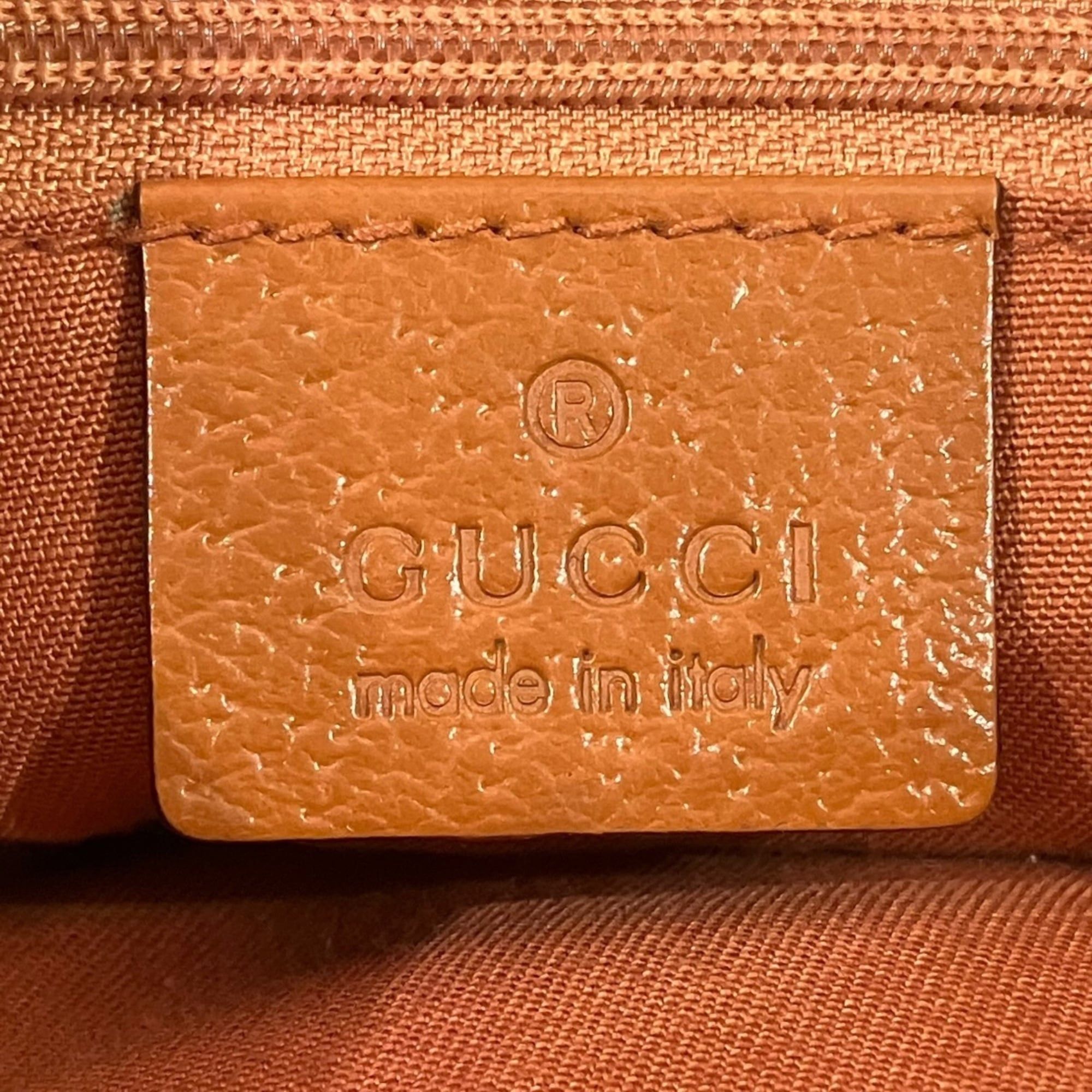 Gucci Gucci handbag GG canvas leather 120837 Size ONE SIZE - 4 Thumbnail