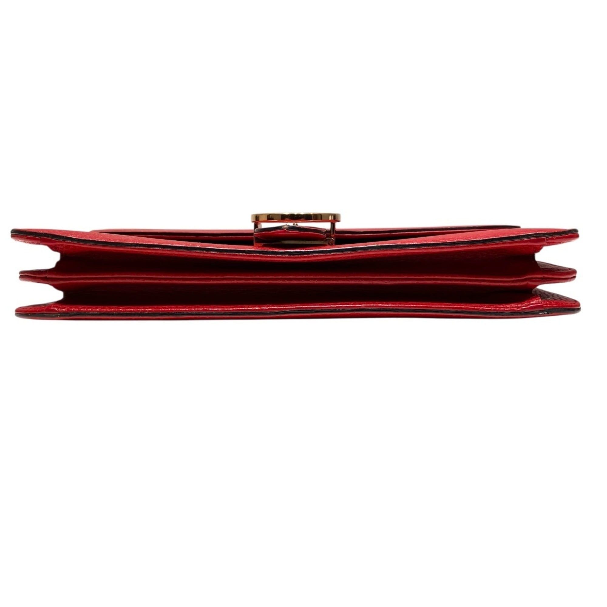 Gucci Gucci Interlocking G Leather Shoulder Bag 510303 Size ONE SIZE - 3 Thumbnail