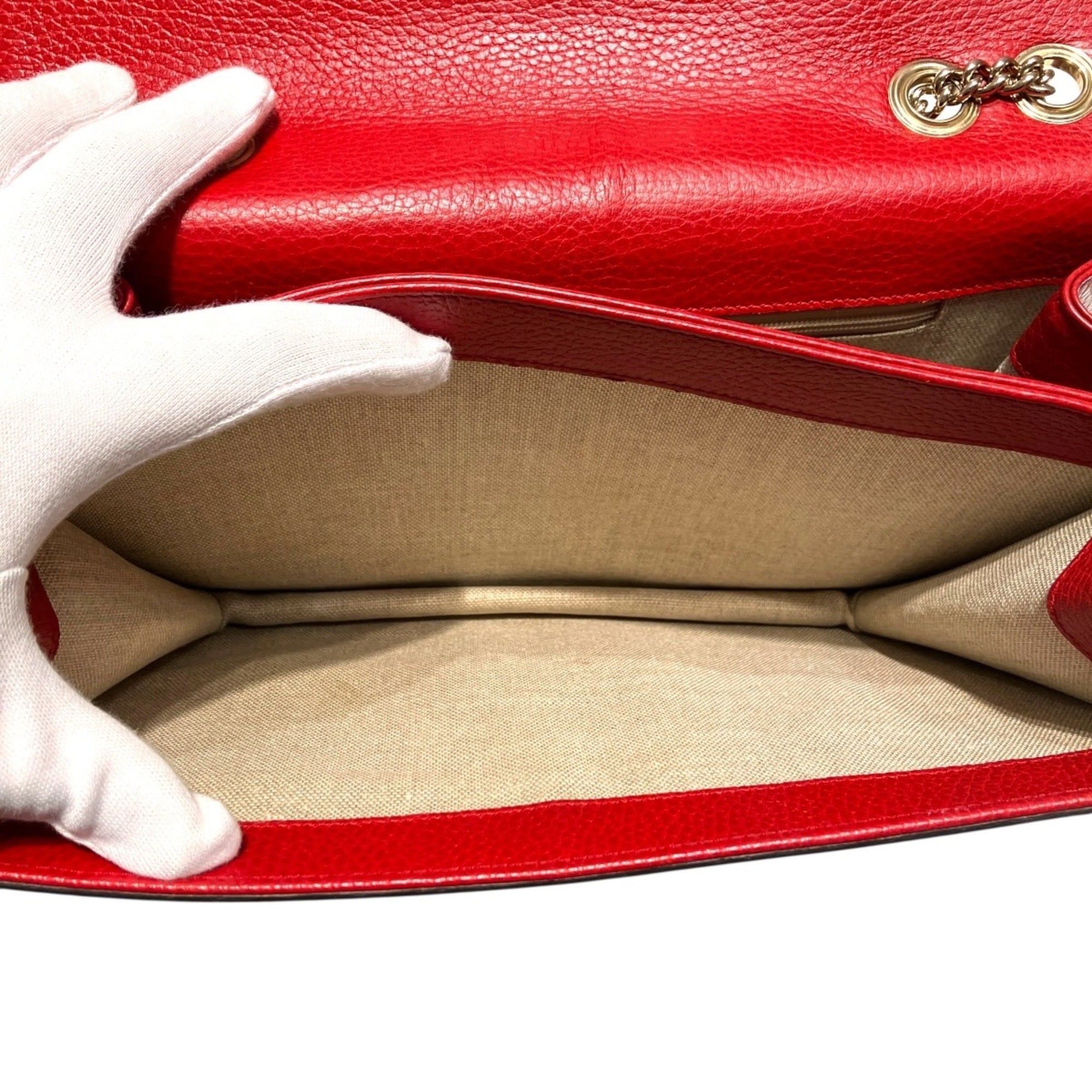 Gucci Gucci Interlocking G Leather Shoulder Bag 510303 Size ONE SIZE - 8 Thumbnail