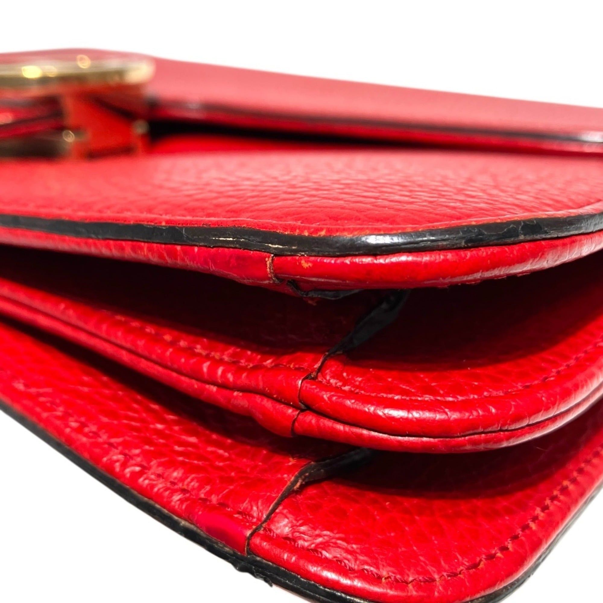 Gucci Gucci Interlocking G Leather Shoulder Bag 510303 Size ONE SIZE - 5 Thumbnail