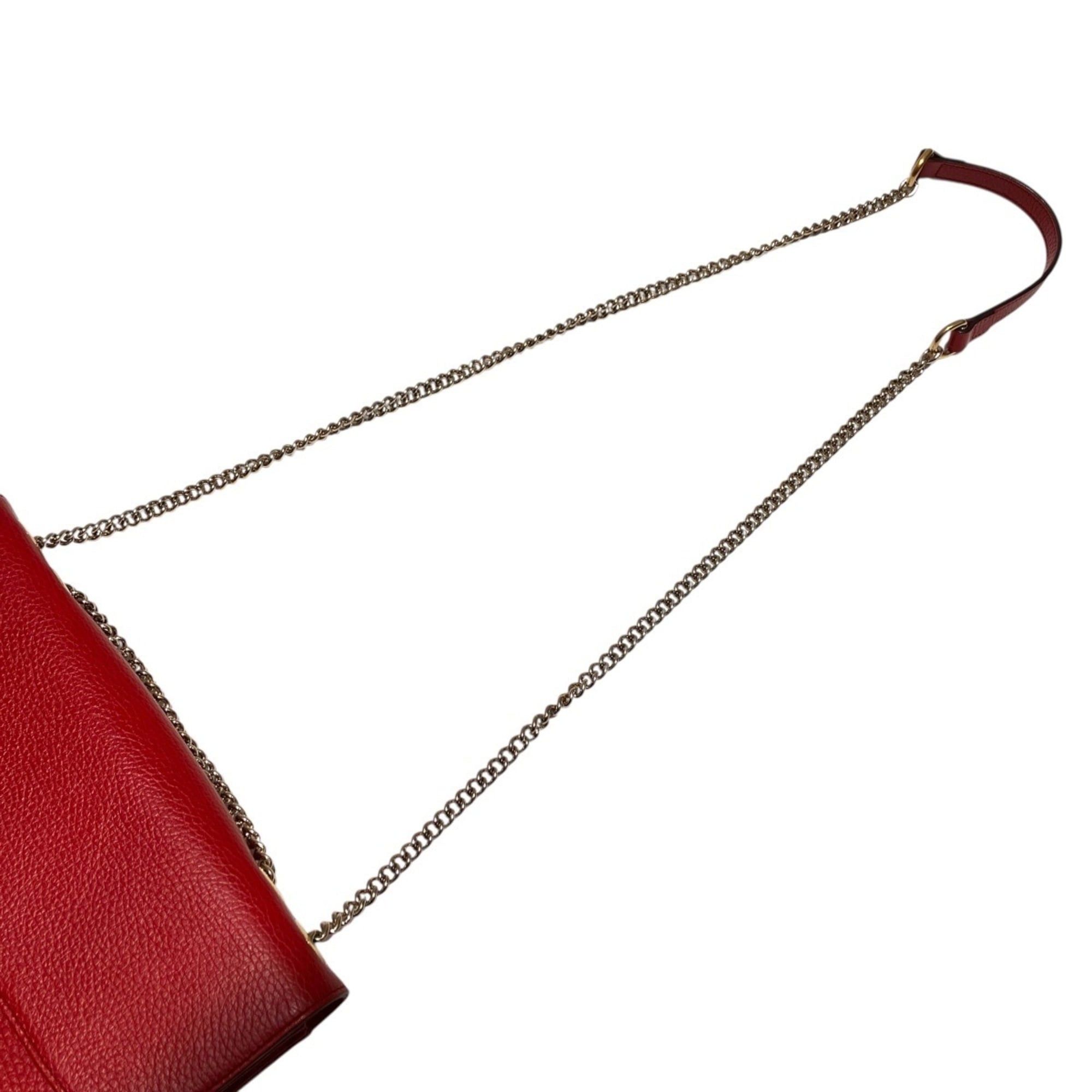 Gucci Gucci Interlocking G Leather Shoulder Bag 510303 Size ONE SIZE - 6 Thumbnail