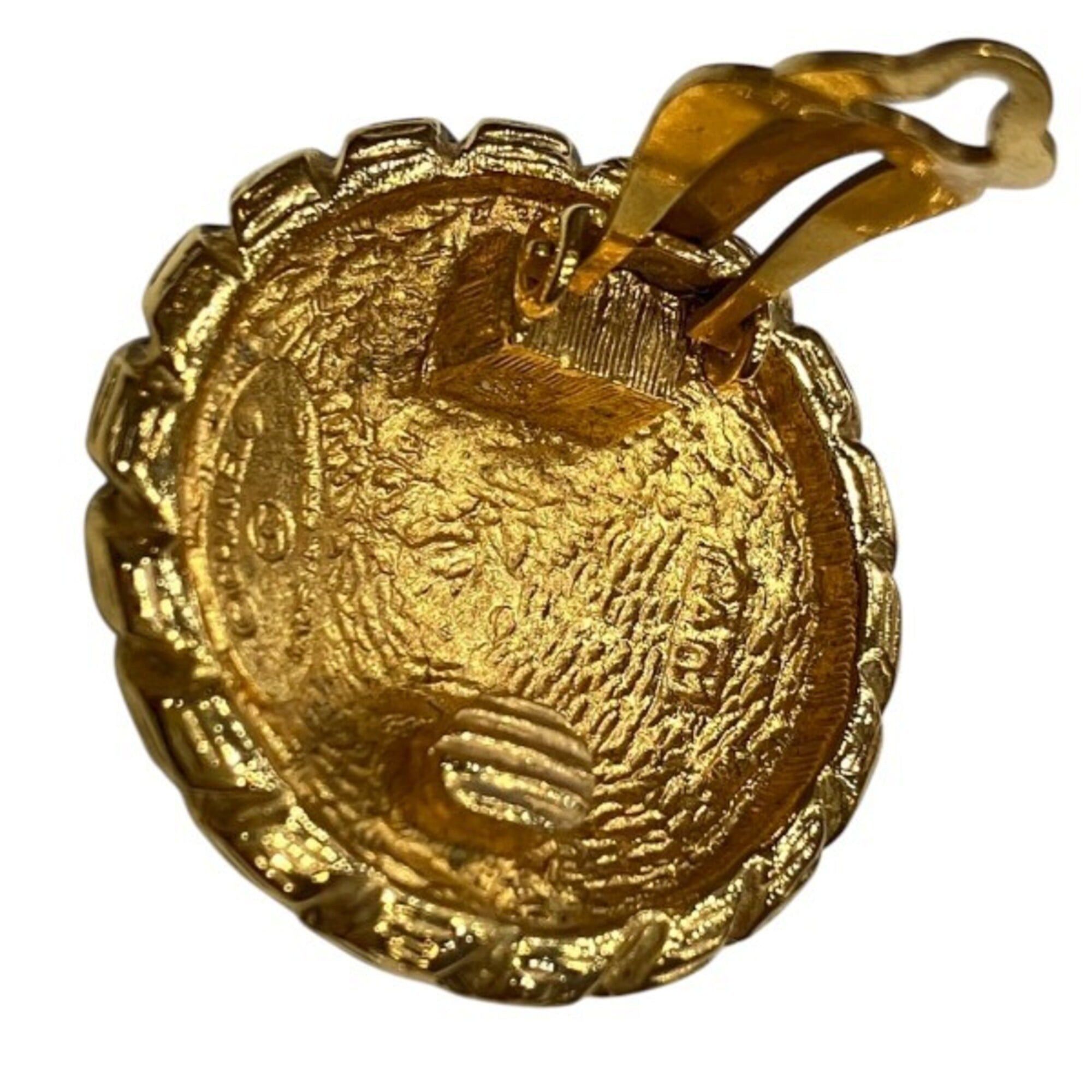 Chanel Chanel Coco Mark Gold Vintage Brand Earrings for Women Size ONE SIZE - 6 Thumbnail