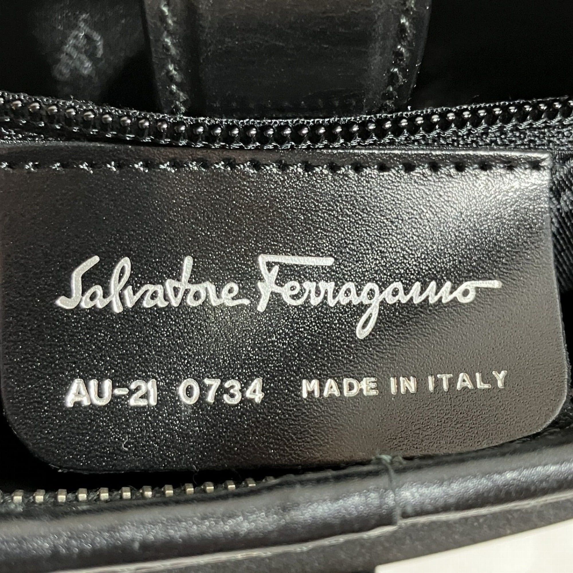 Salvatore Ferragamo Salvatore Ferragamo handbag, nylon and leather, AU-21 0734 Size ONE SIZE - 4 Thumbnail