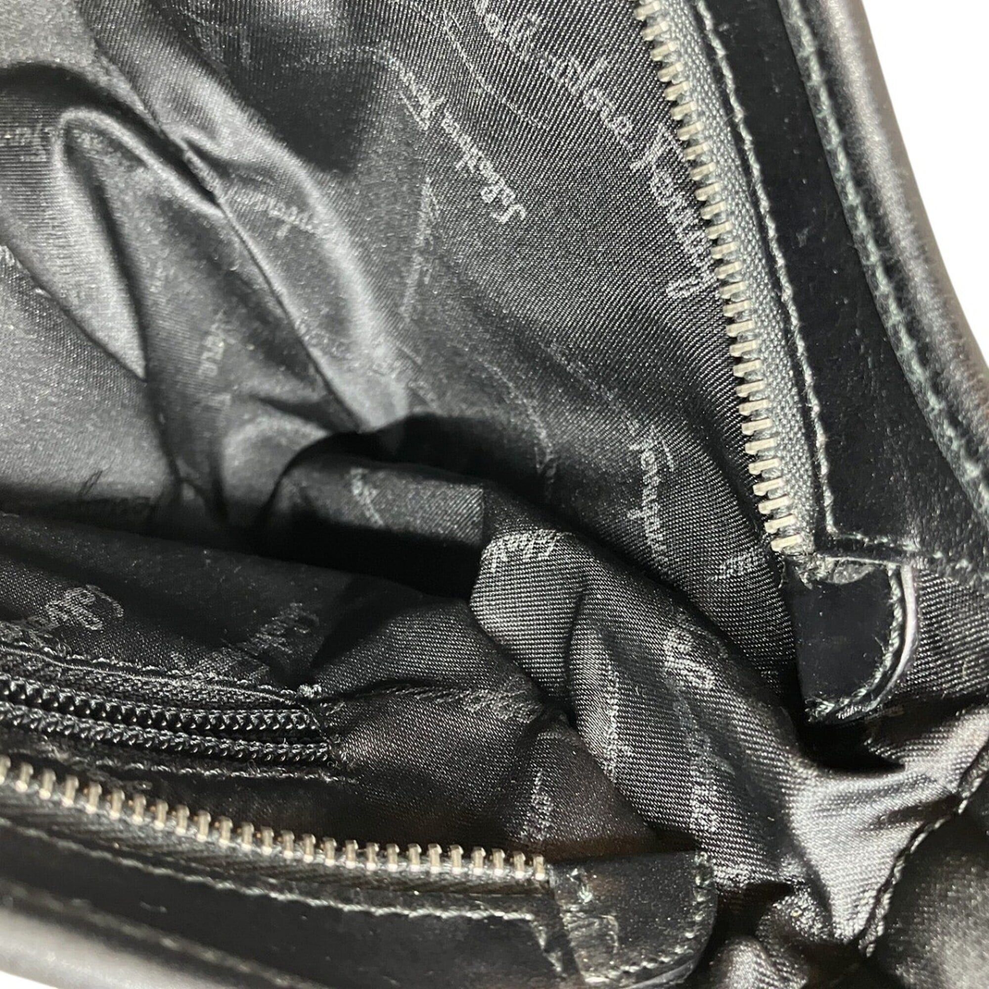 Salvatore Ferragamo Salvatore Ferragamo handbag, nylon and leather, AU-21 0734 Size ONE SIZE - 9 Thumbnail