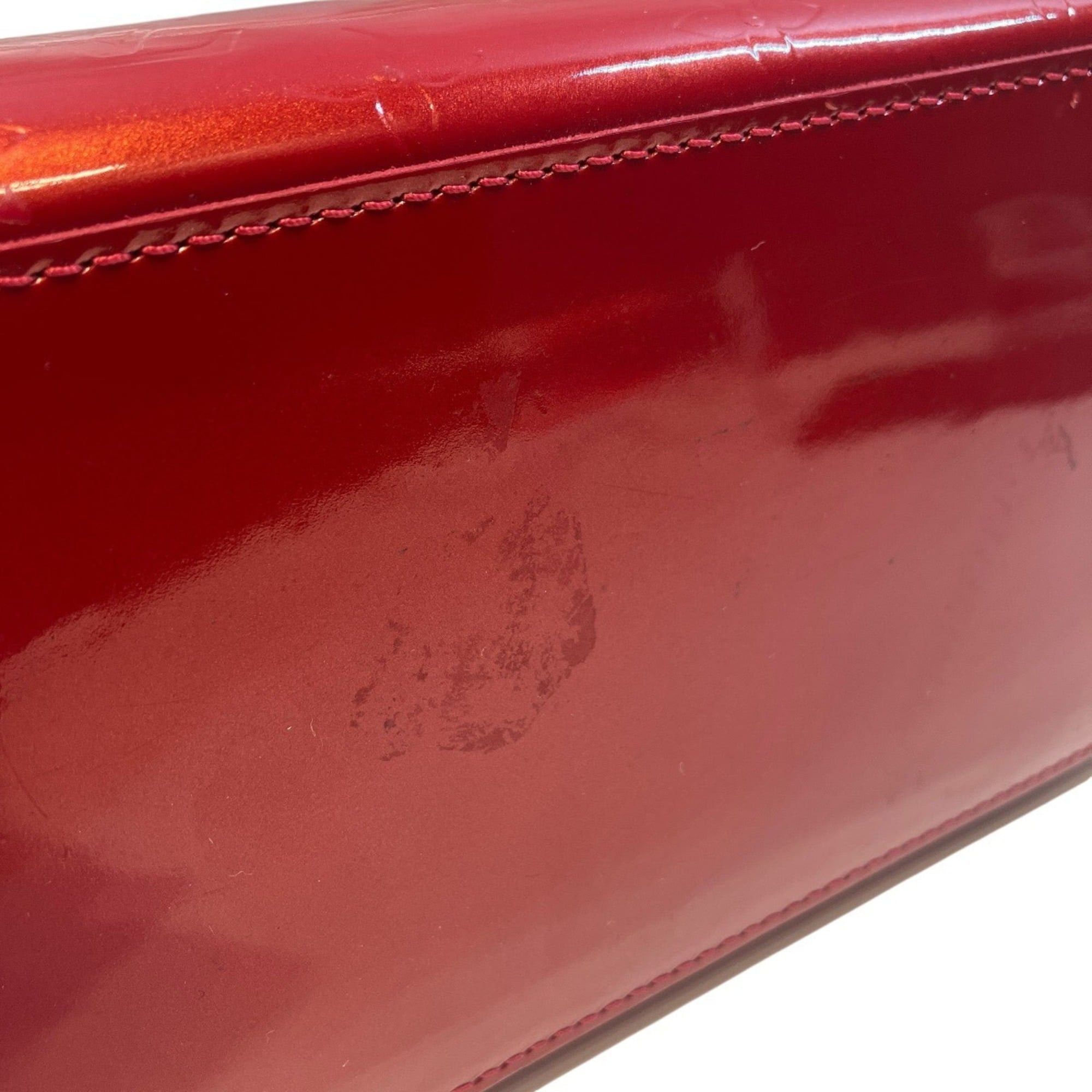 Louis Vuitton Louis Vuitton Wilshire PM Handbag, Vernis Leather, M93642 Size ONE SIZE - 6 Thumbnail