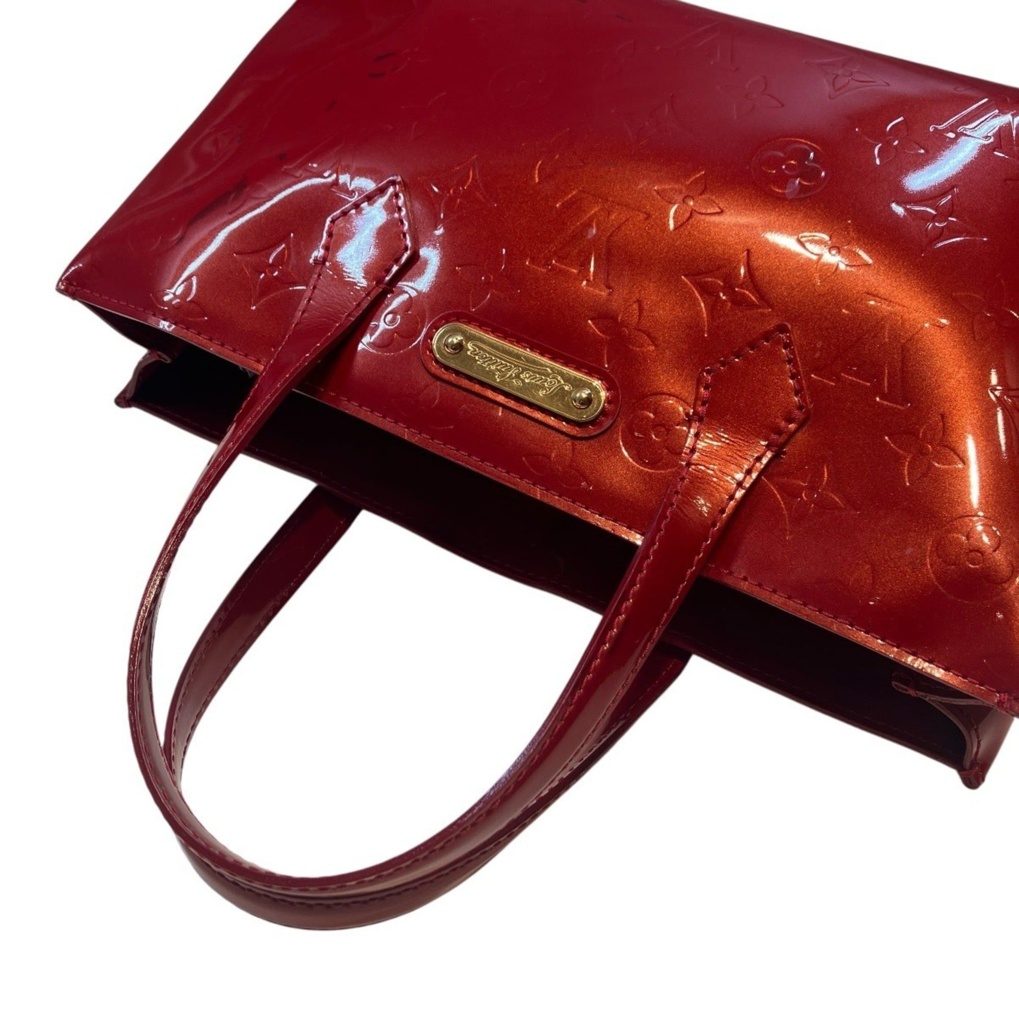 Louis Vuitton Louis Vuitton Wilshire PM Handbag, Vernis Leather, M93642 Size ONE SIZE - 10 Thumbnail