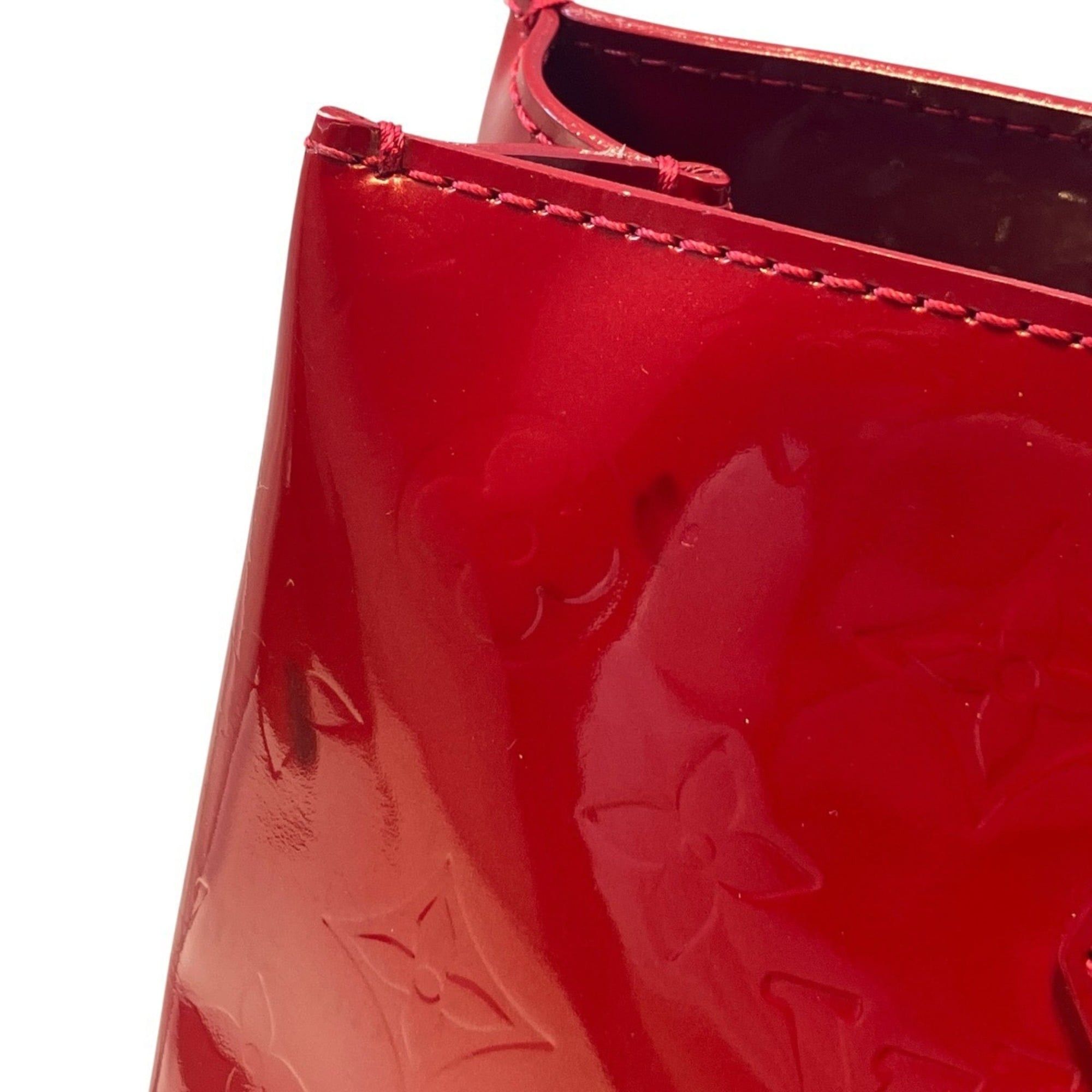 Louis Vuitton Louis Vuitton Wilshire PM Handbag, Vernis Leather, M93642 Size ONE SIZE - 7 Thumbnail