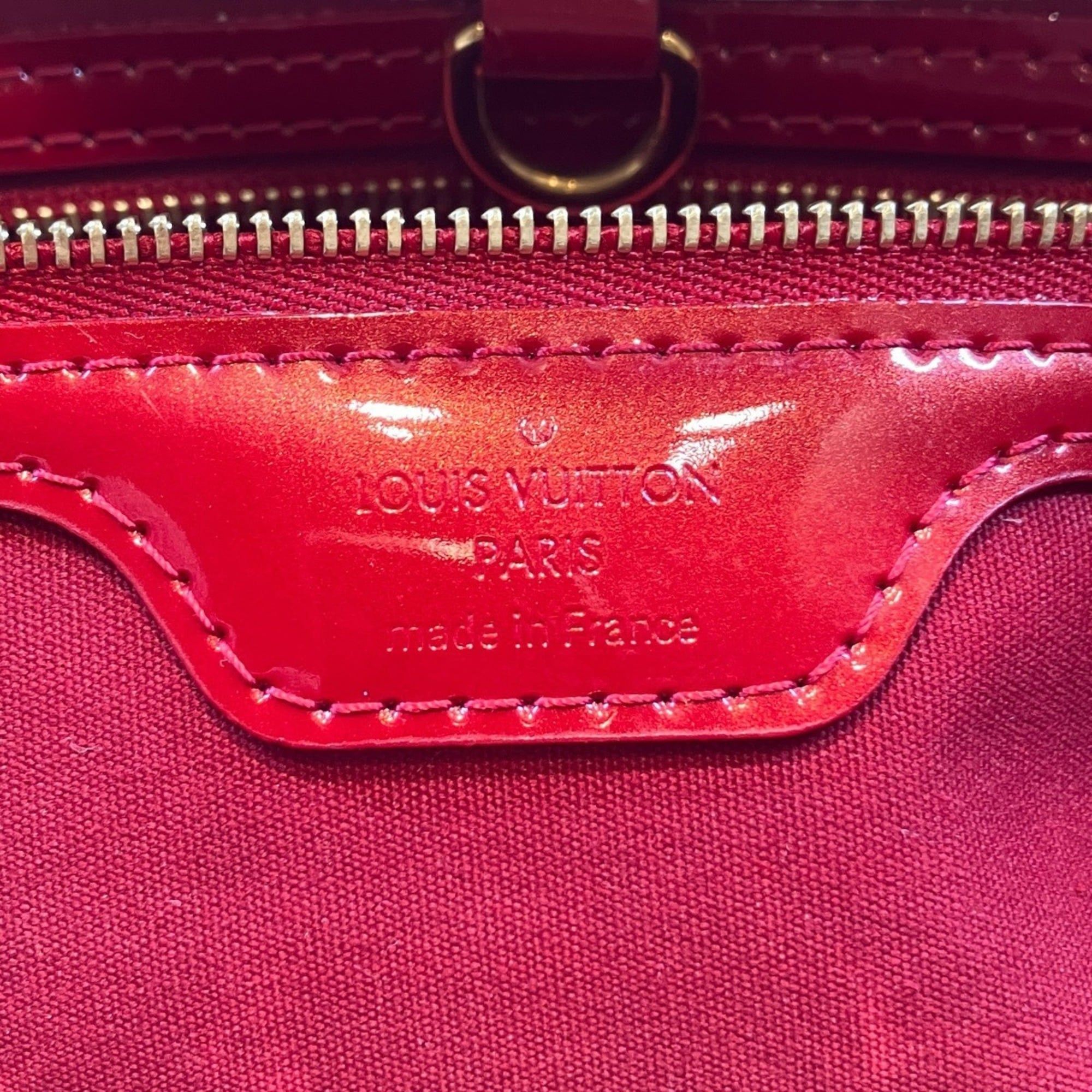 Louis Vuitton Louis Vuitton Wilshire PM Handbag, Vernis Leather, M93642 Size ONE SIZE - 4 Thumbnail