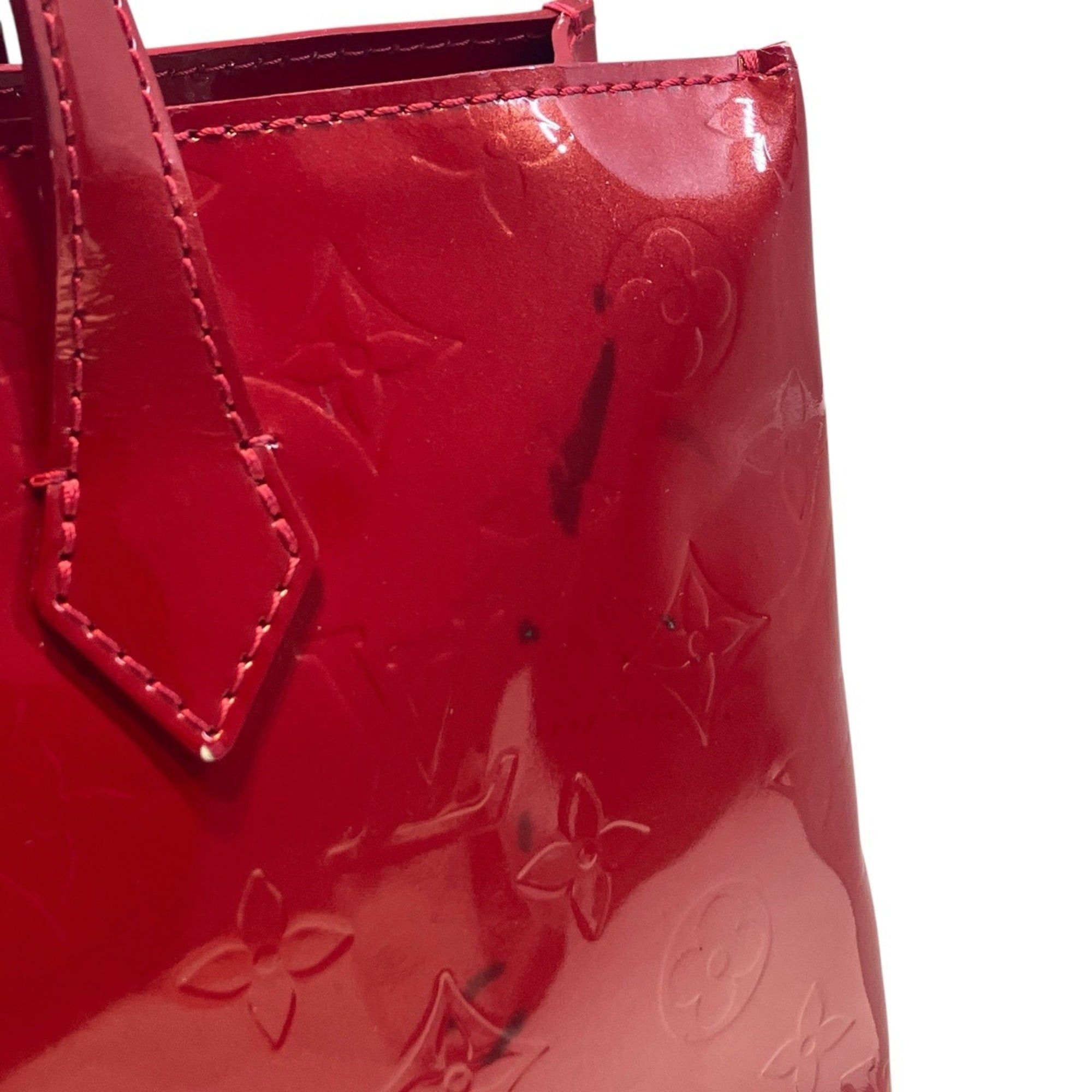 Louis Vuitton Louis Vuitton Wilshire PM Handbag, Vernis Leather, M93642 Size ONE SIZE - 8 Thumbnail
