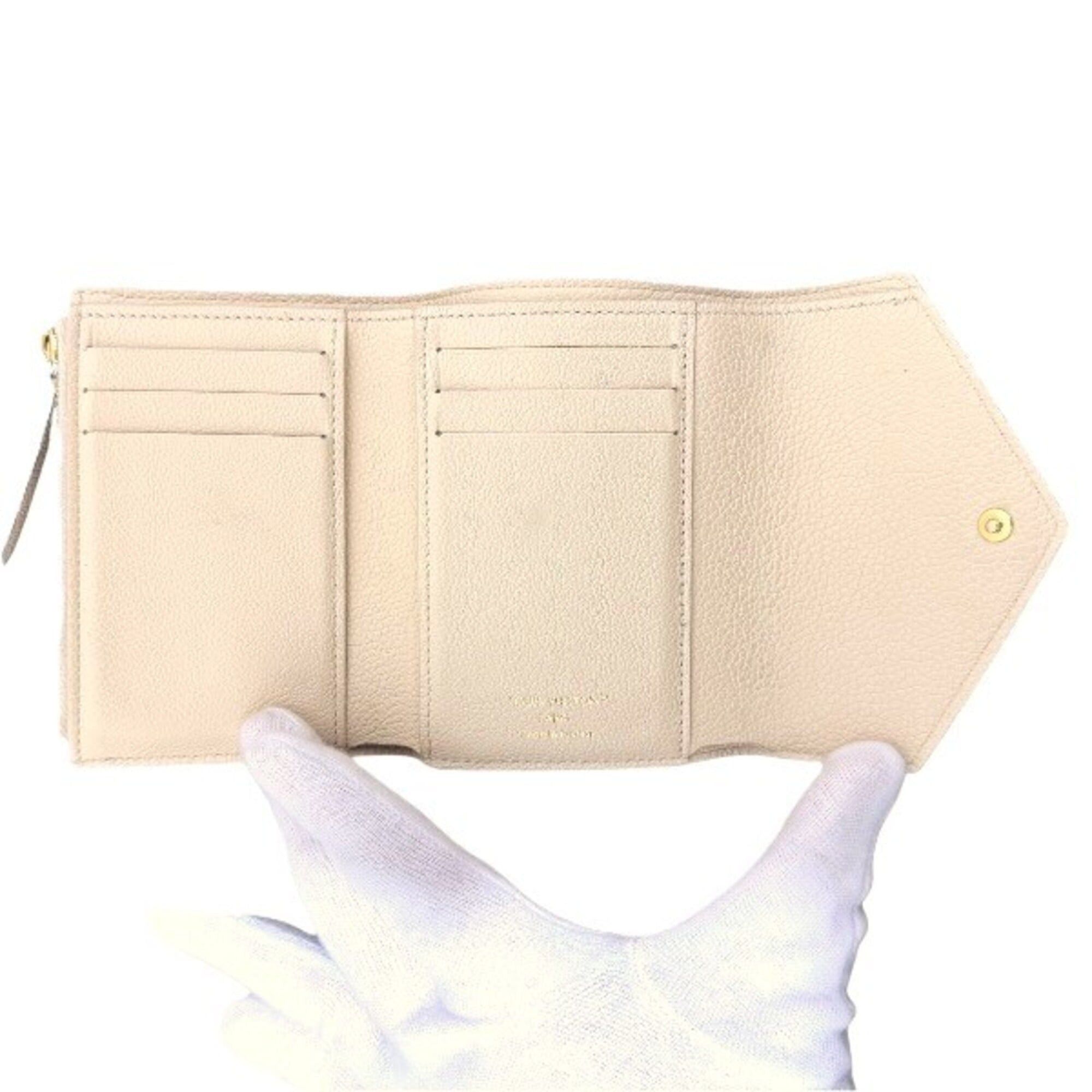 Louis Vuitton Louis Vuitton Monogram Empreinte Portefeuille Victorine M82344 Tri-fold Wallet for Men and Women Size ONE SIZE - 3 Thumbnail