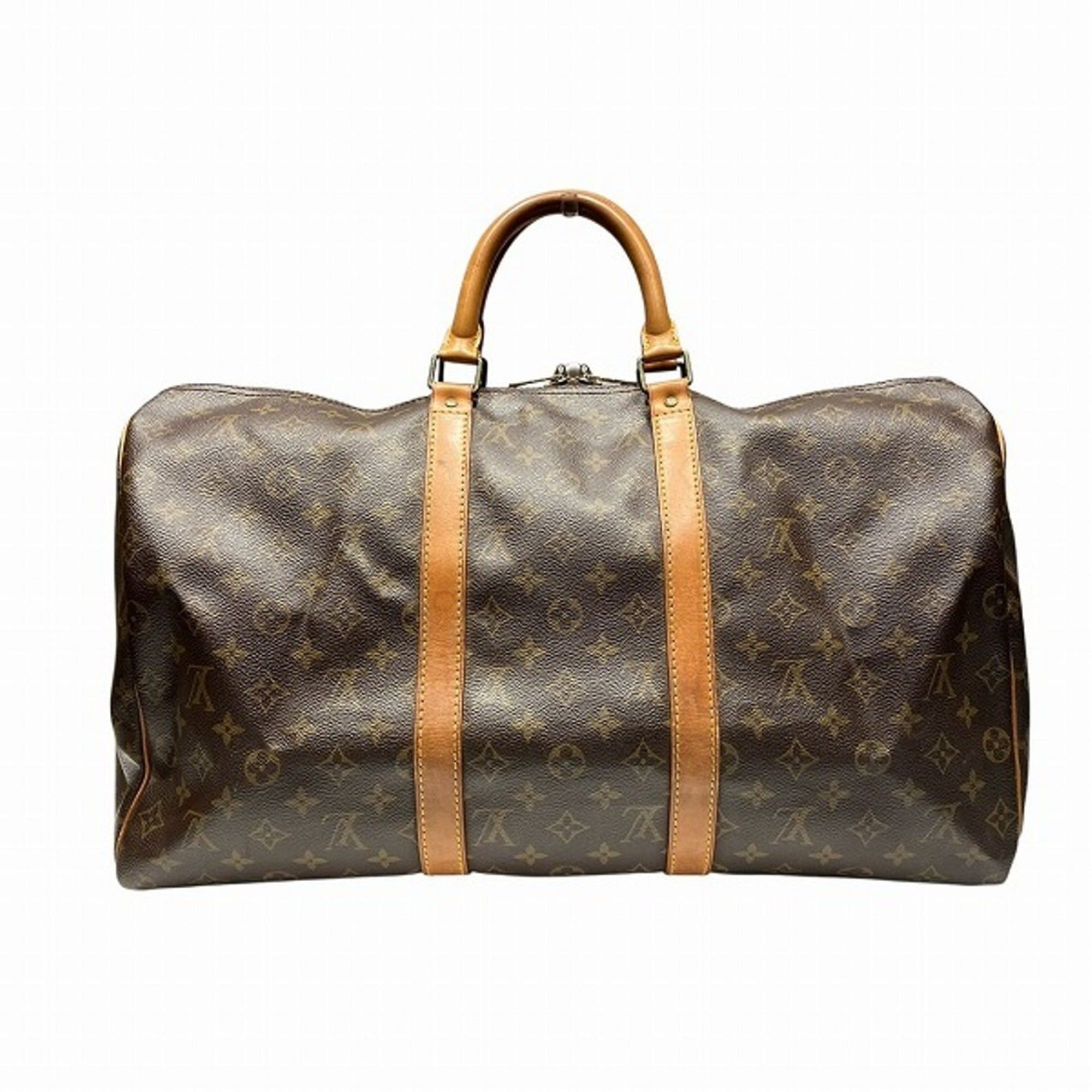 Louis Vuitton Louis Vuitton Monogram Keepall 50 M41426 Handbag Boston Bag for Men and Women Size ONE SIZE - 2 Thumbnail