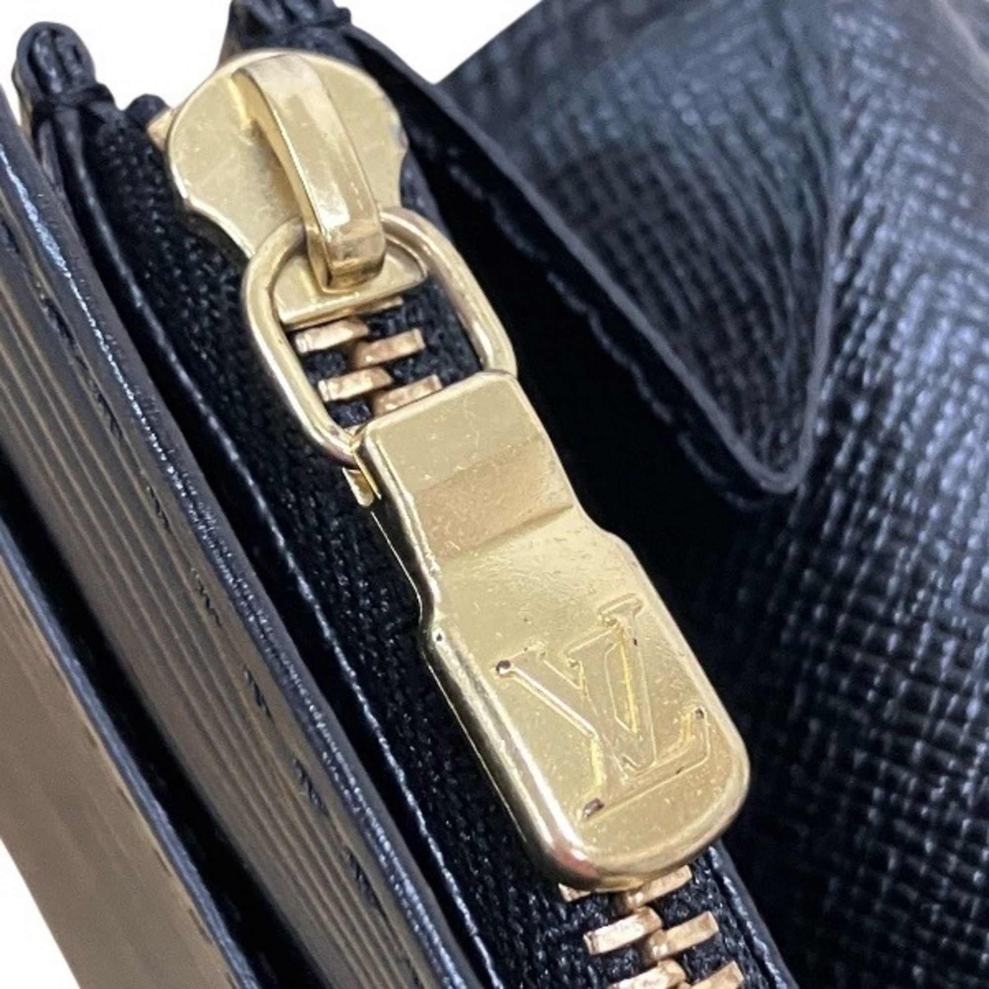 Louis Vuitton Louis Vuitton Epi Pochette Portemonnaie Credit M63572 Wallet Long for Men and Women Size ONE SIZE - 6 Thumbnail