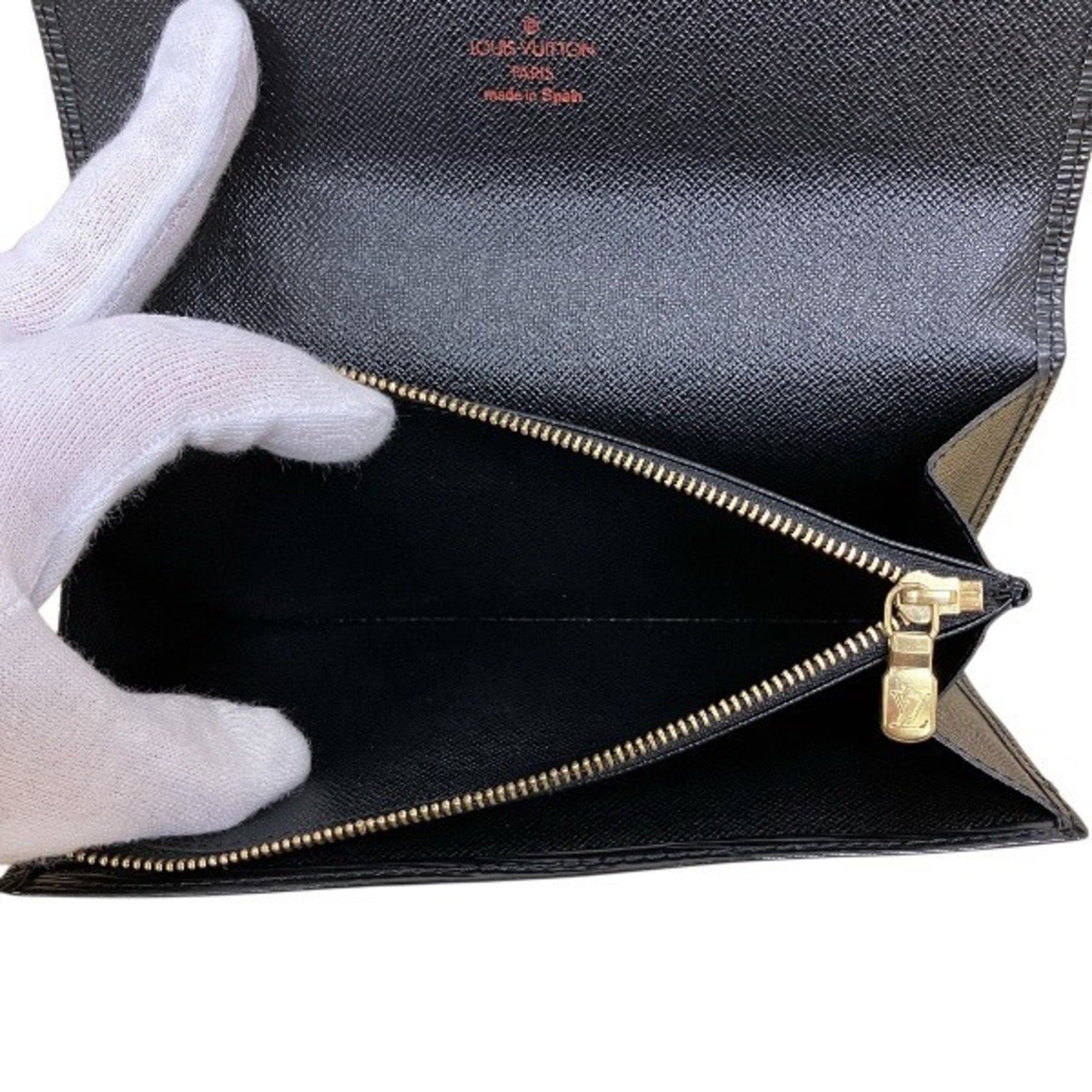 Louis Vuitton Louis Vuitton Epi Pochette Portemonnaie Credit M63572 Wallet Long for Men and Women Size ONE SIZE - 5 Thumbnail