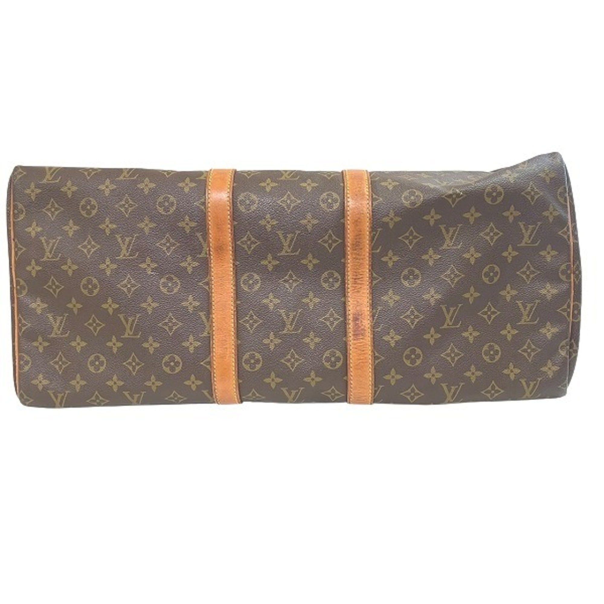 Louis Vuitton Louis Vuitton Monogram Keepall 55 M41424 Handbag Boston Bag for Men and Women Size ONE SIZE - 3 Thumbnail