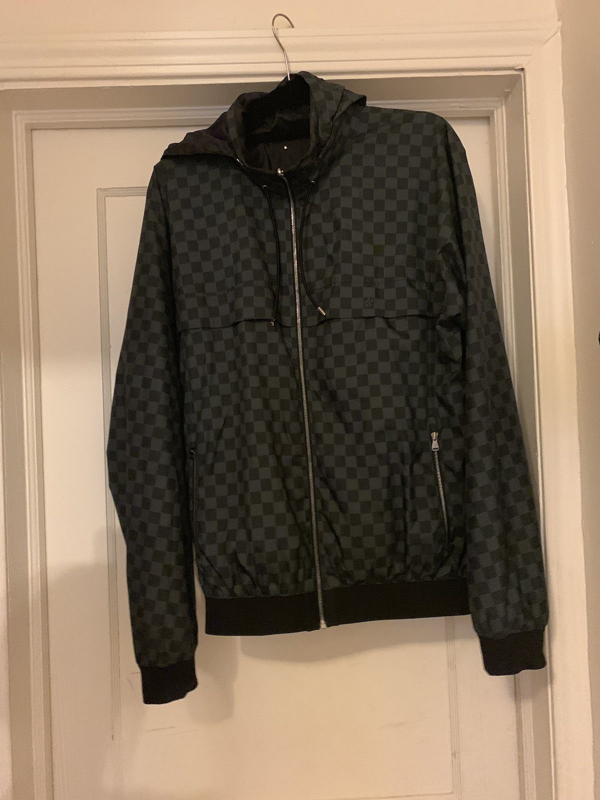 Kim Jones Louis Vuitton Louis Vuitton x Kim Jones Damier reversible jacket Grailed