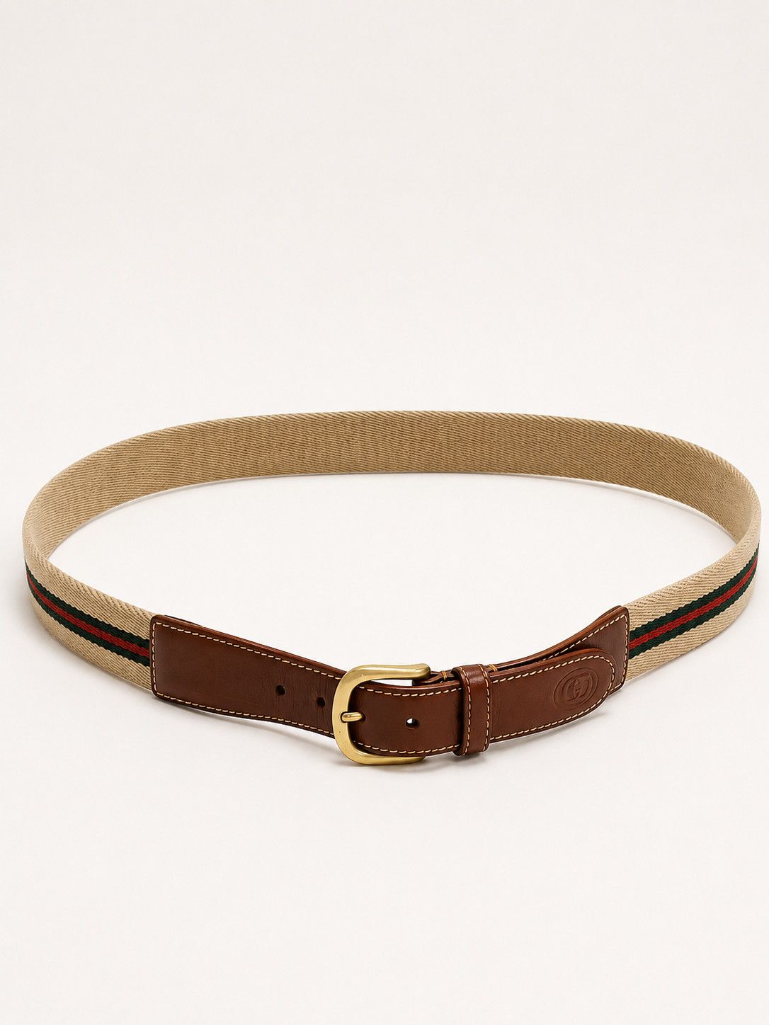Gucci Ceinture Toile et cuir Size ONE SIZE - 3 Thumbnail