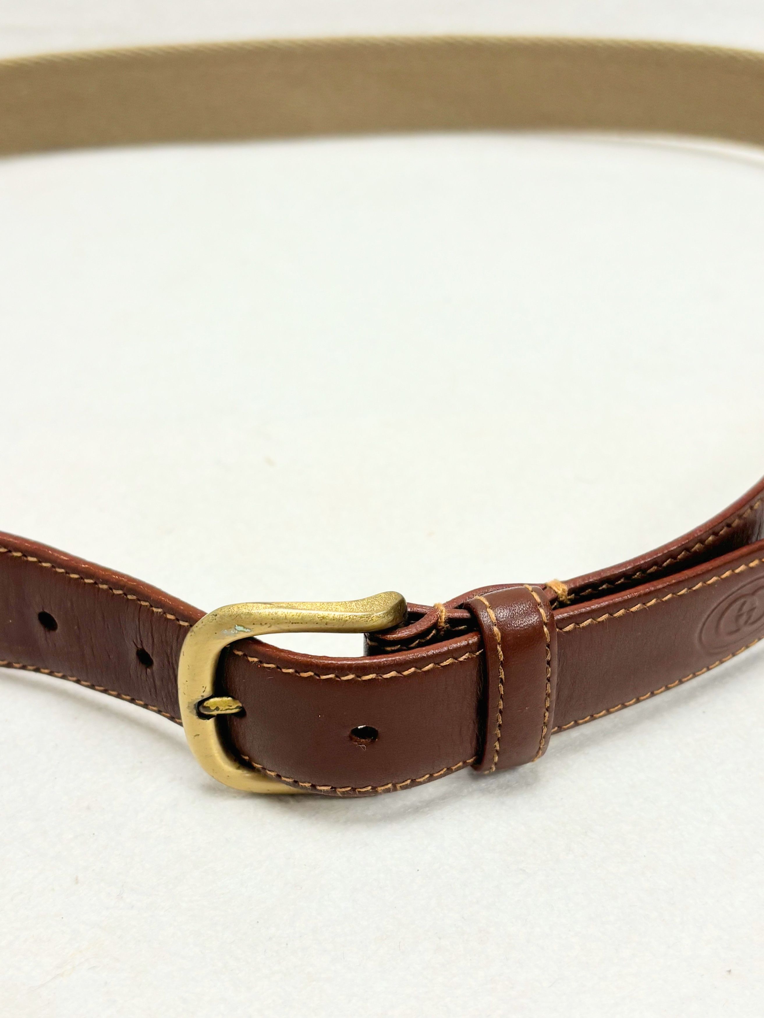 Gucci Ceinture Toile et cuir Size ONE SIZE - 8 Thumbnail