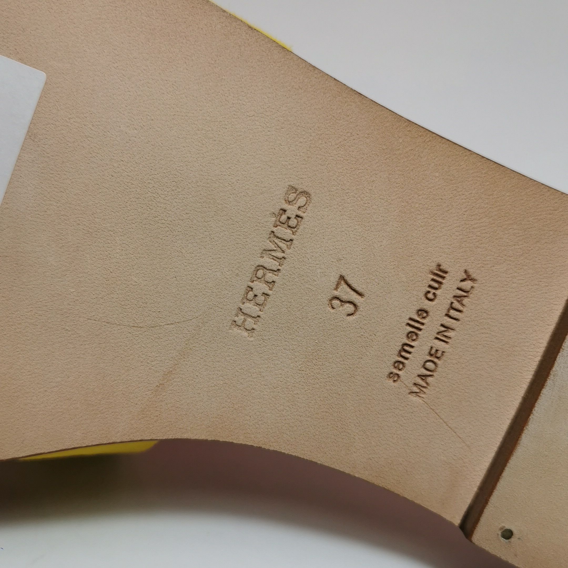 Hermes Hermes Women 7 Sandals Size US 7 / IT 37 - 14 Thumbnail