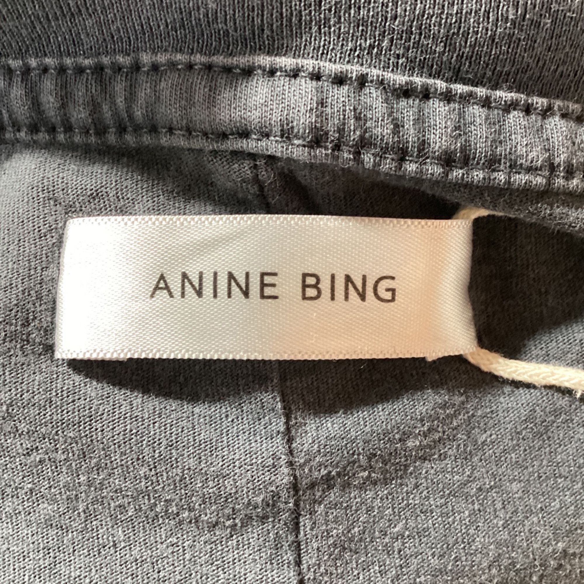Anine Bing Anine Bing Vintage Logo Print T-shirt in Grey Cotton Size XS / US 0-2 / IT 36-38 - 4 Thumbnail