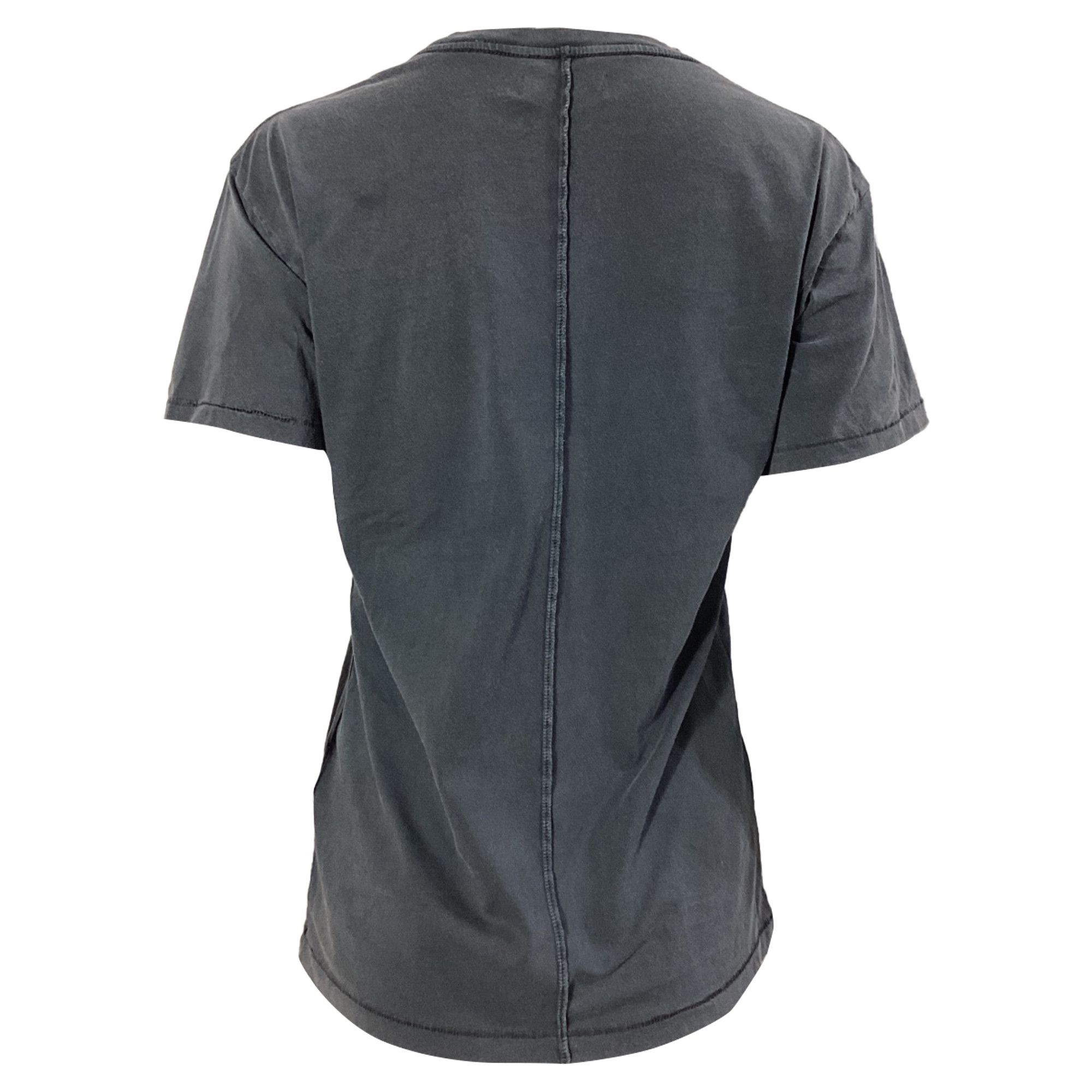 Anine Bing Anine Bing Vintage Logo Print T-shirt in Grey Cotton Size XS / US 0-2 / IT 36-38 - 6 Thumbnail